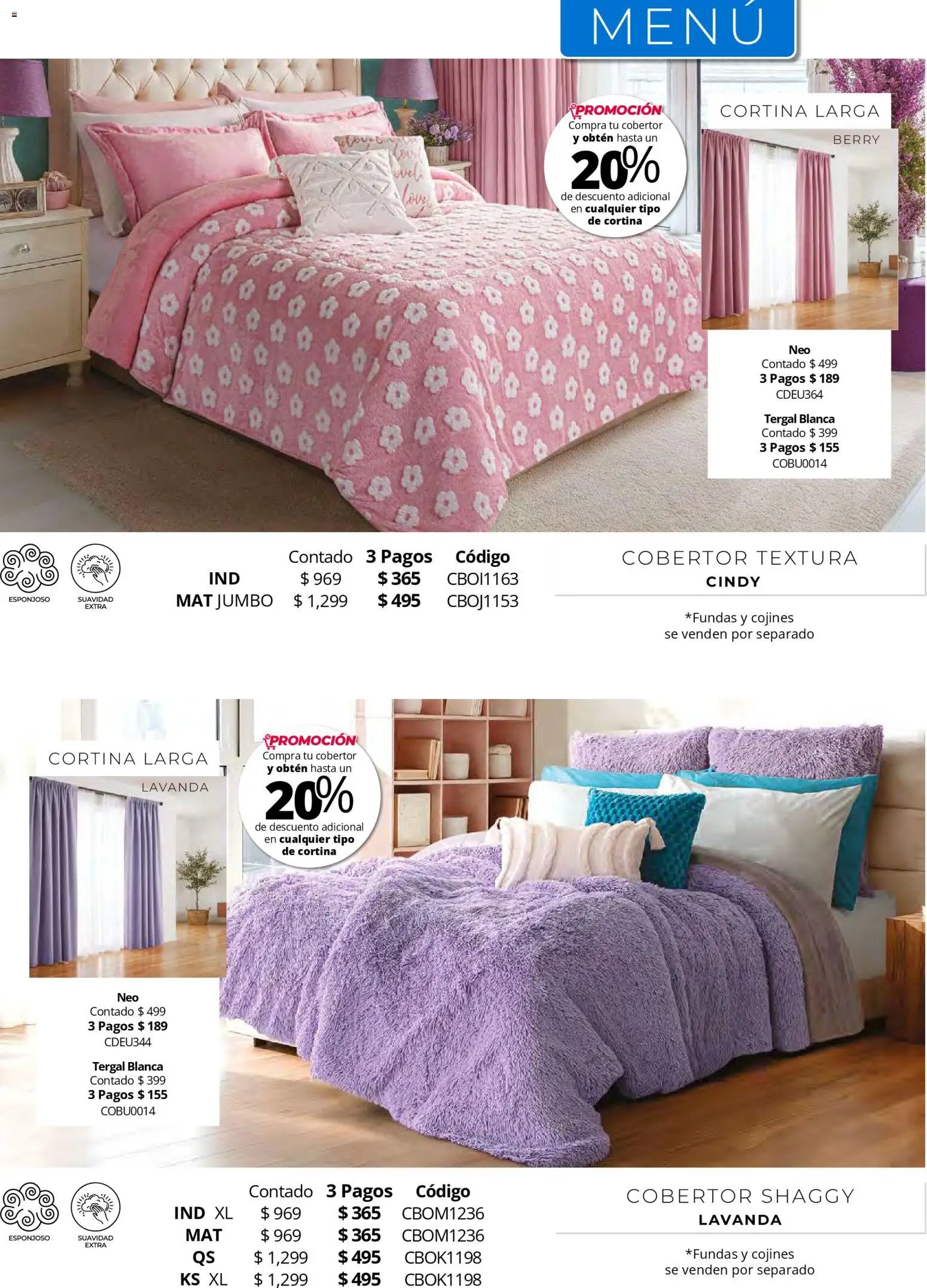 Colchas Concord oferta desde 01/05/2026 Colchas Concord catálogo