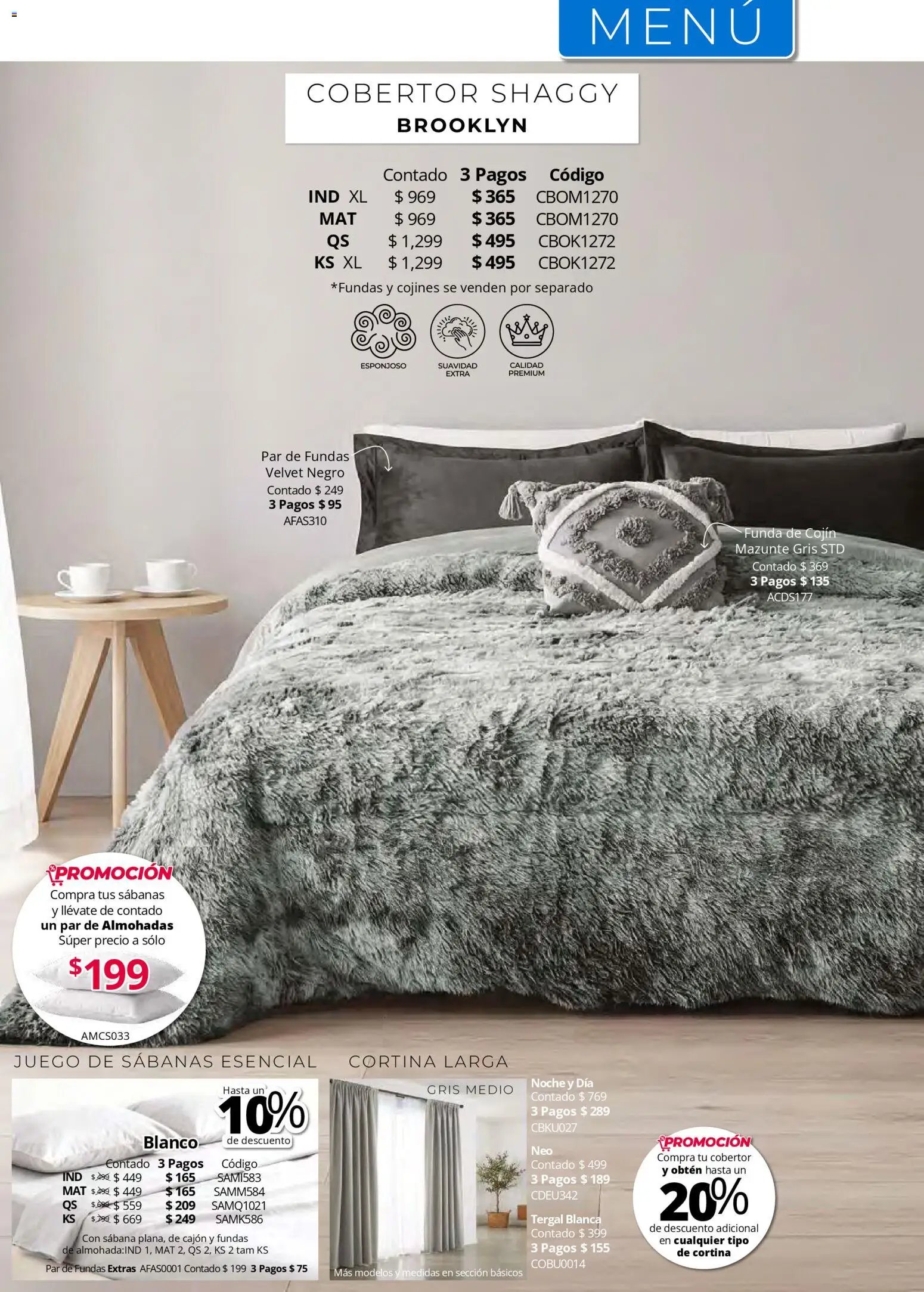 Colchas Concord oferta desde 01/05/2026 Colchas Concord catálogo
