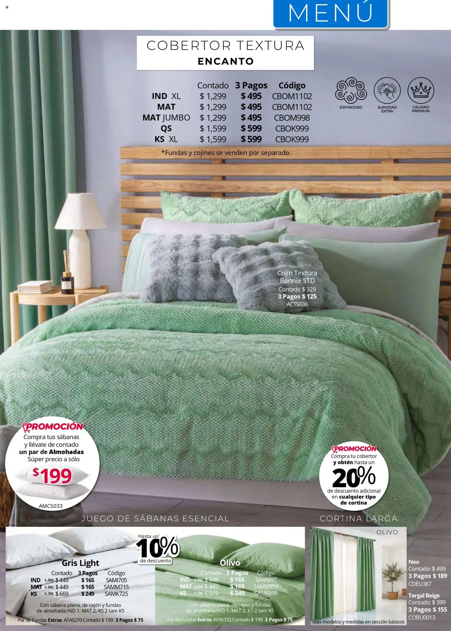 Colchas Concord oferta desde 01/05/2026 Colchas Concord catálogo