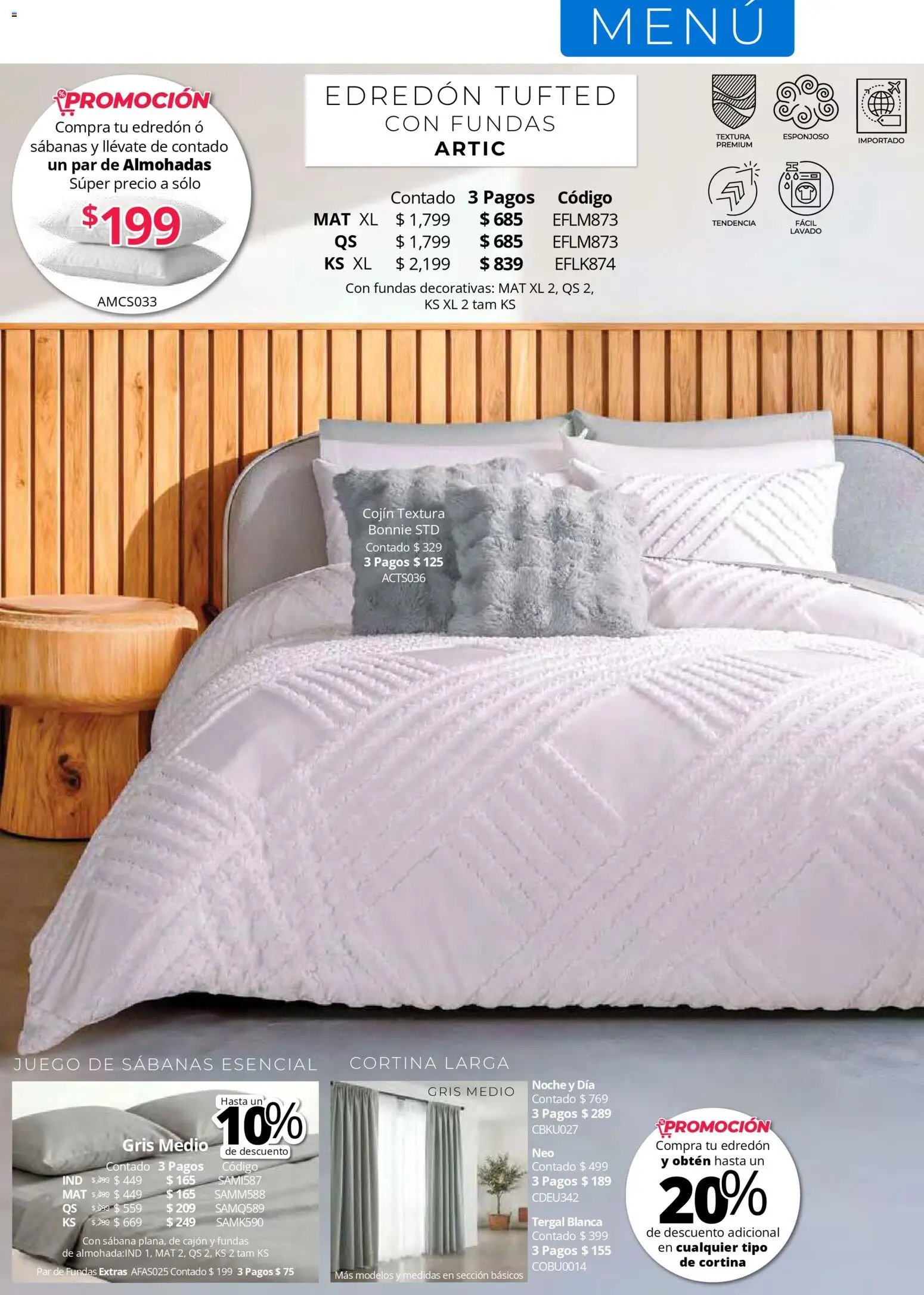 Colchas Concord oferta desde 01/05/2026 Colchas Concord catálogo