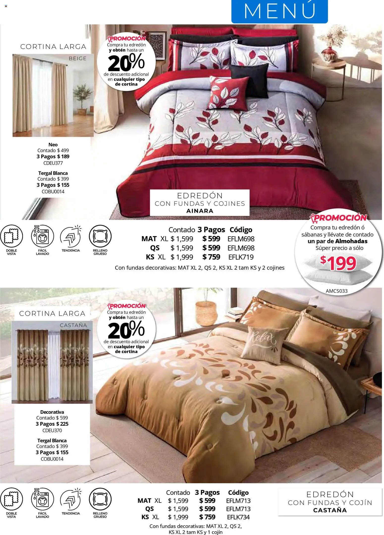 Colchas Concord oferta desde 01/05/2026 Colchas Concord catálogo