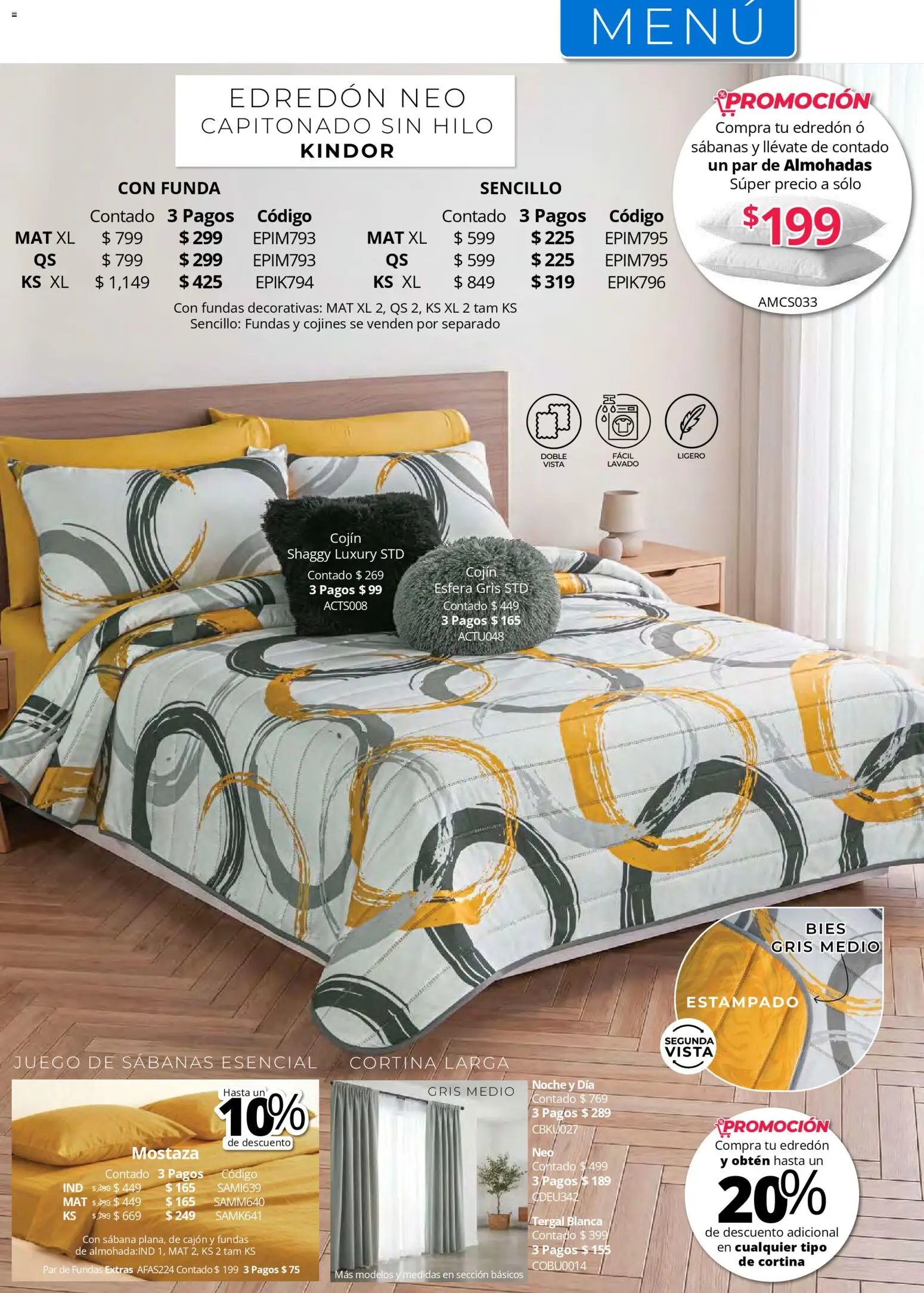 Colchas Concord oferta desde 01/05/2026 Colchas Concord catálogo