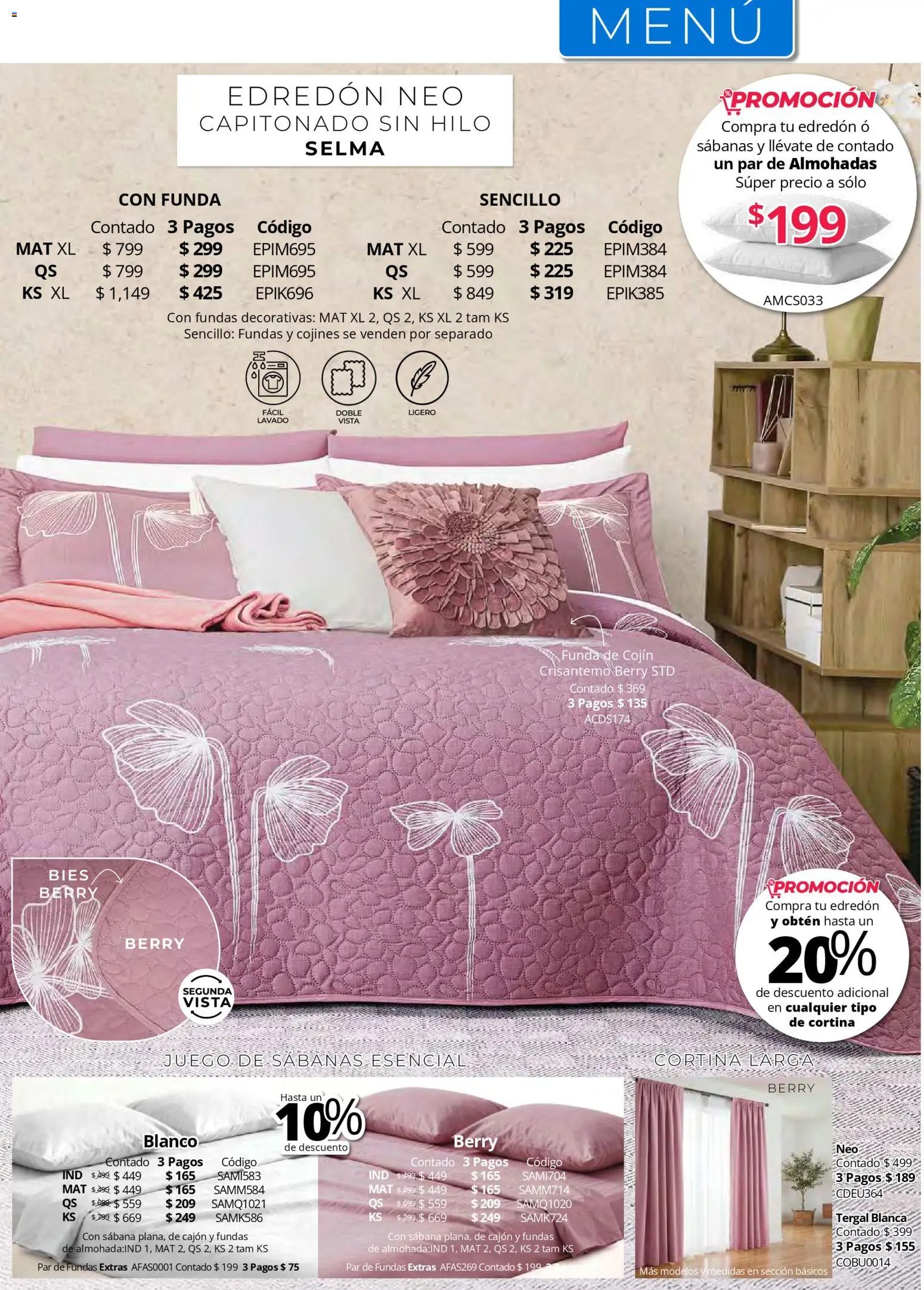 Colchas Concord oferta desde 01/05/2026 Colchas Concord catálogo