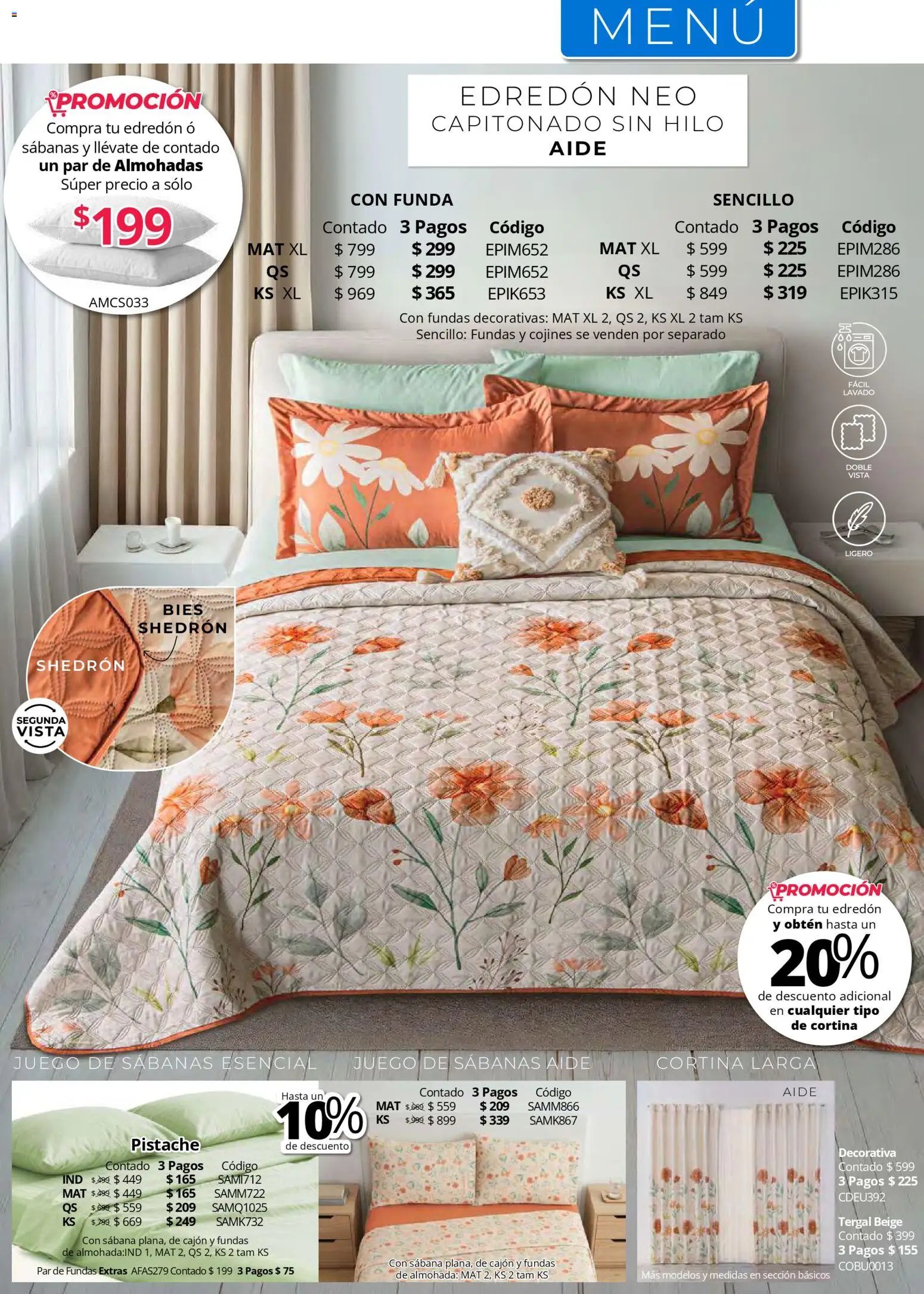 Colchas Concord oferta desde 01/05/2026 Colchas Concord catálogo