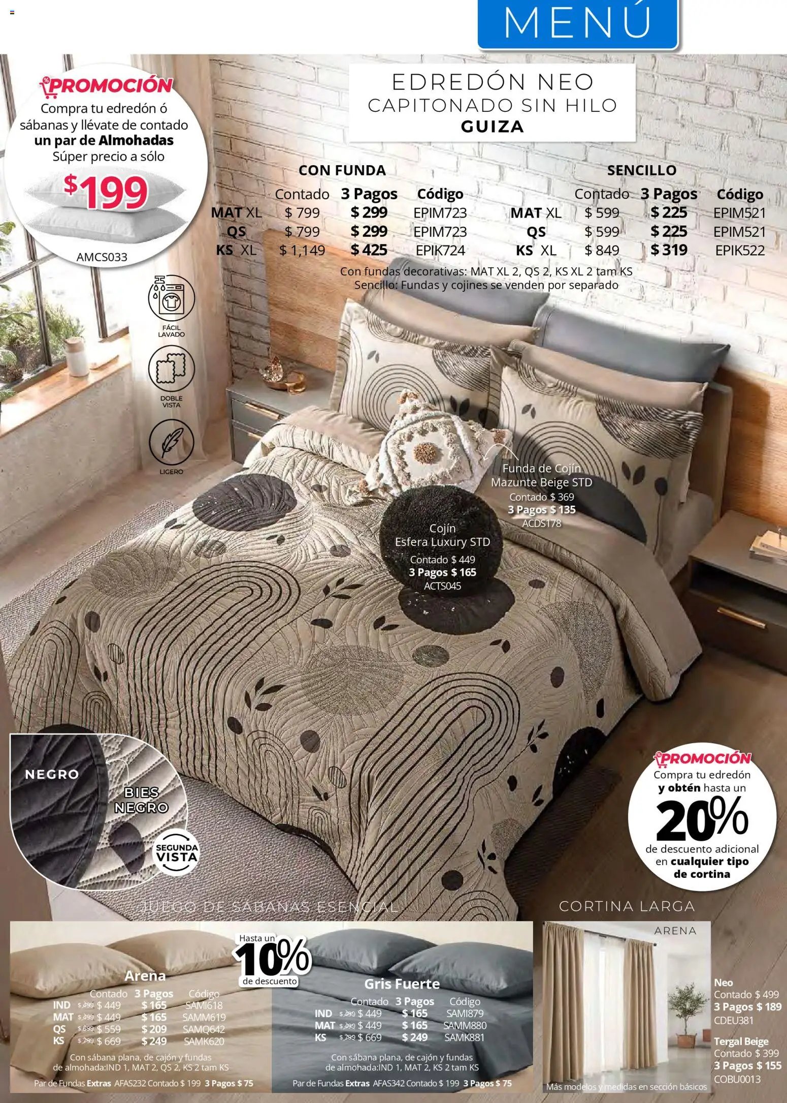 Colchas Concord oferta desde 01/05/2026 Colchas Concord catálogo