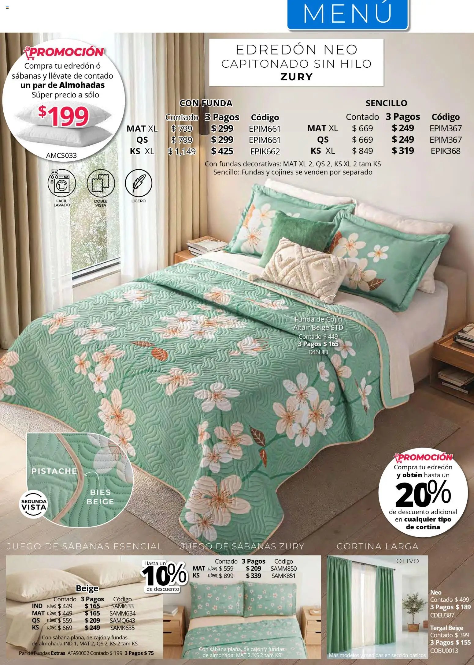 Colchas Concord oferta desde 01/05/2026 Colchas Concord catálogo