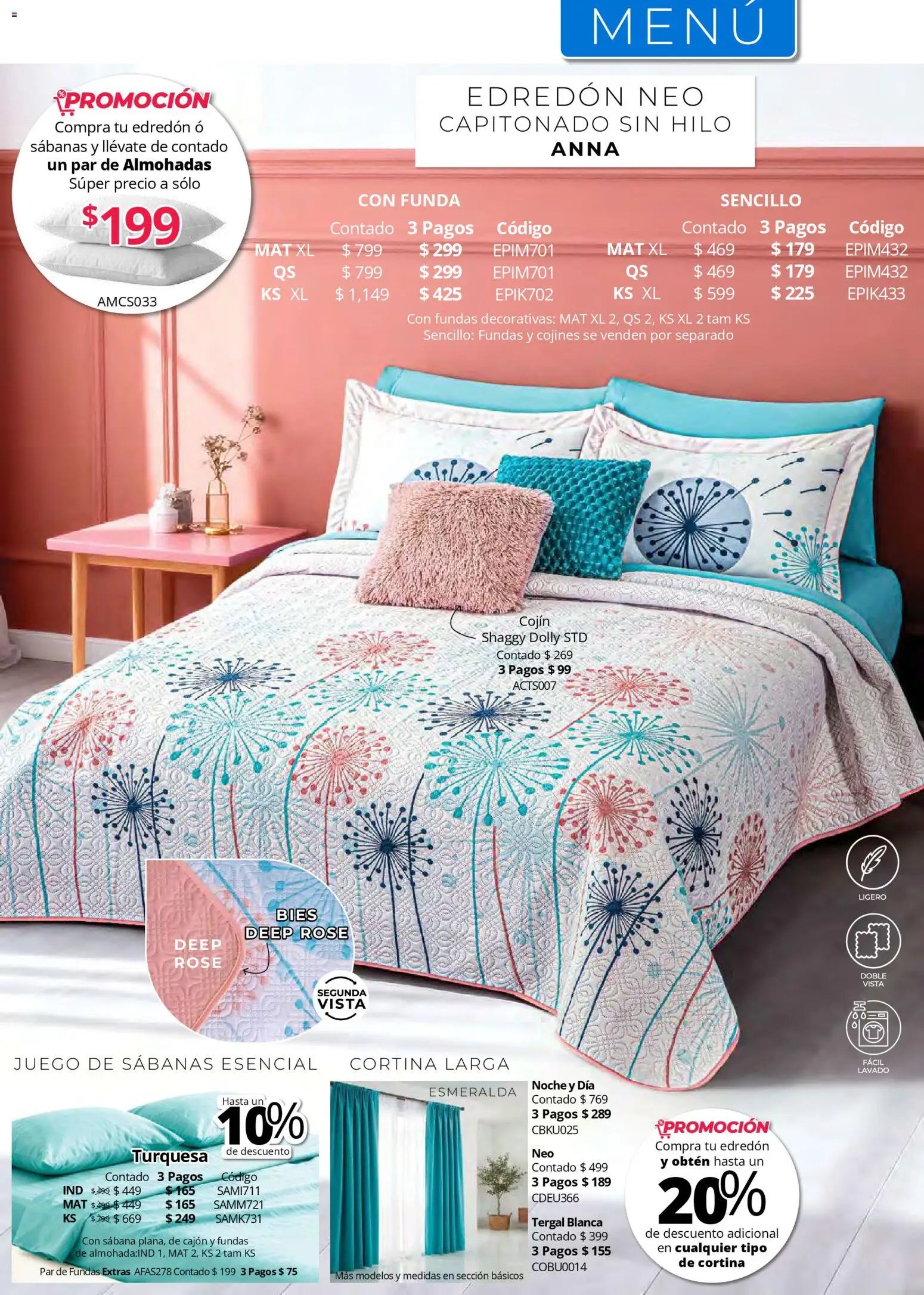 Colchas Concord oferta desde 01/05/2026 Colchas Concord catálogo
