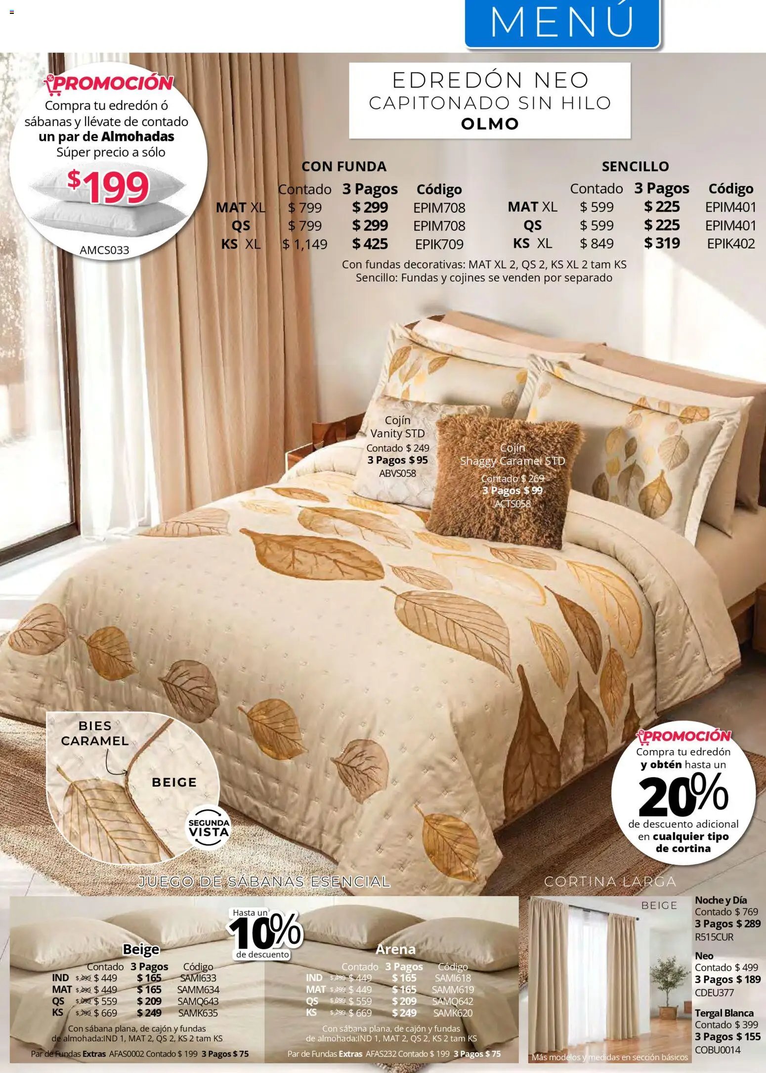 Colchas Concord oferta desde 01/05/2026 Colchas Concord catálogo