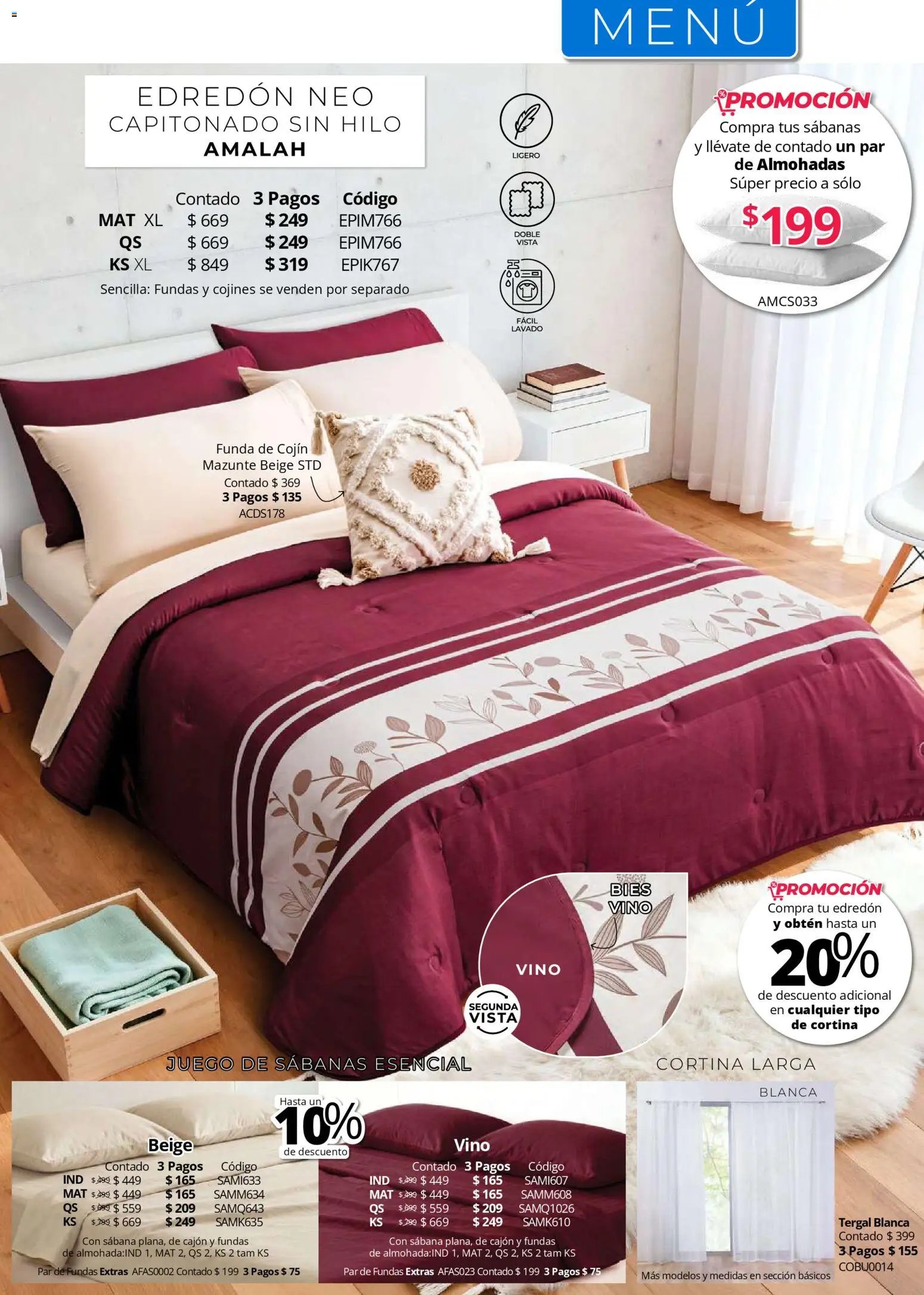 Colchas Concord oferta desde 01/05/2026 Colchas Concord catálogo