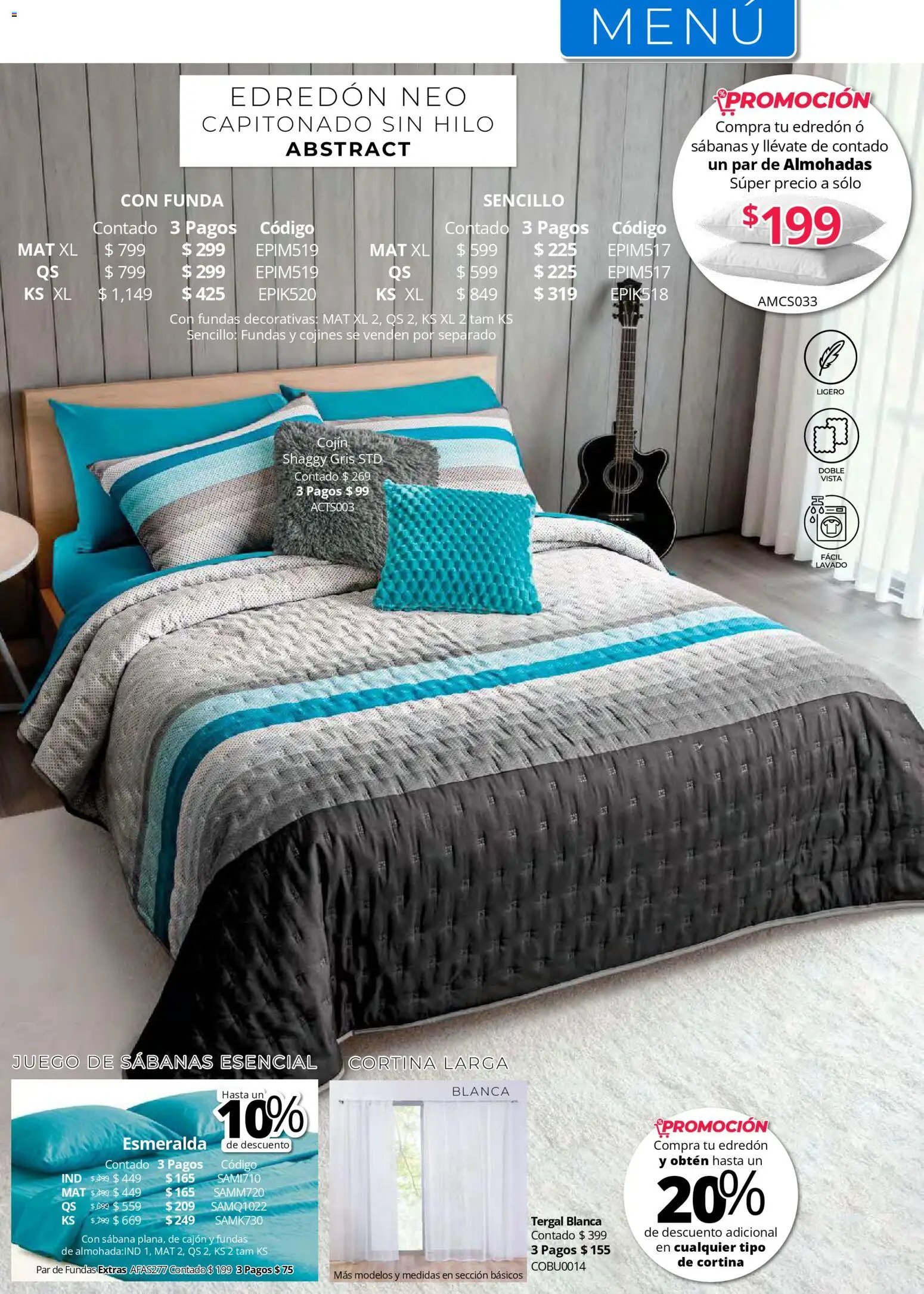 Colchas Concord oferta desde 01/05/2026 Colchas Concord catálogo