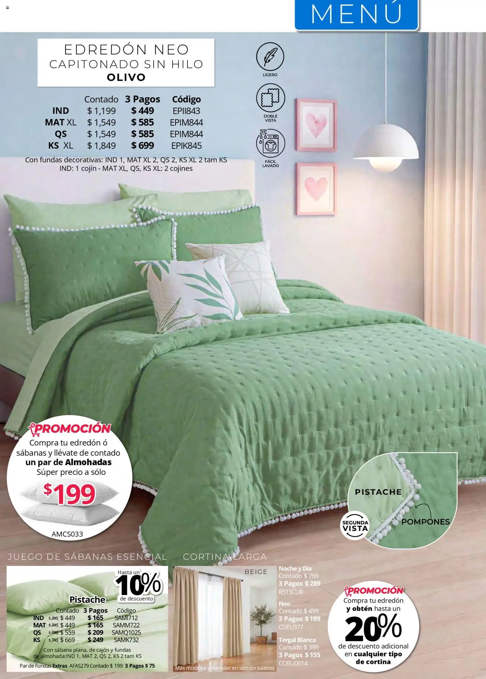 Colchas Concord oferta desde 01/05/2026 Colchas Concord catálogo