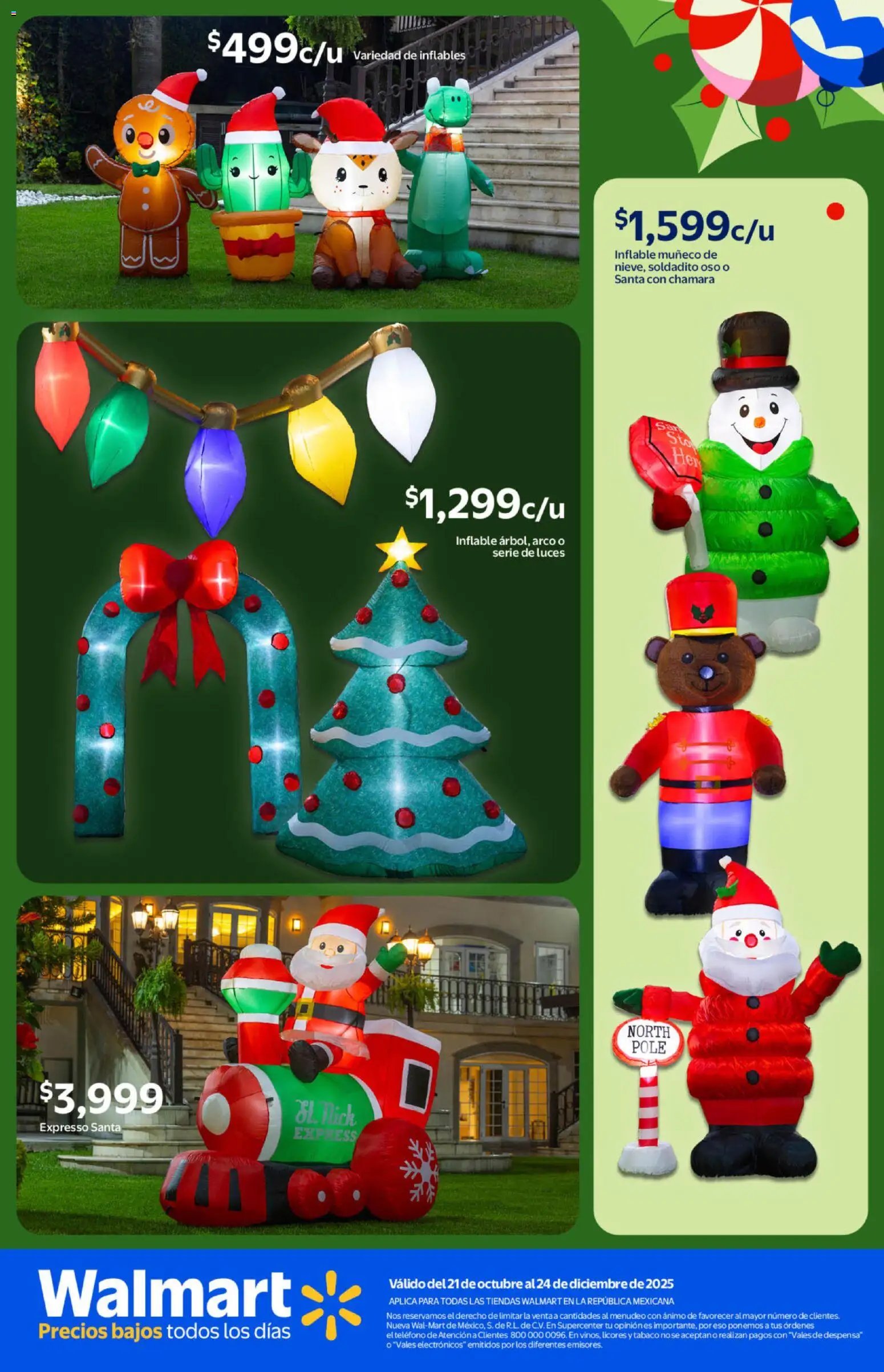 Walmart oferta desde 21/10/2025 Catálogo Navidad (2025-10-21 - 2025-12-24)