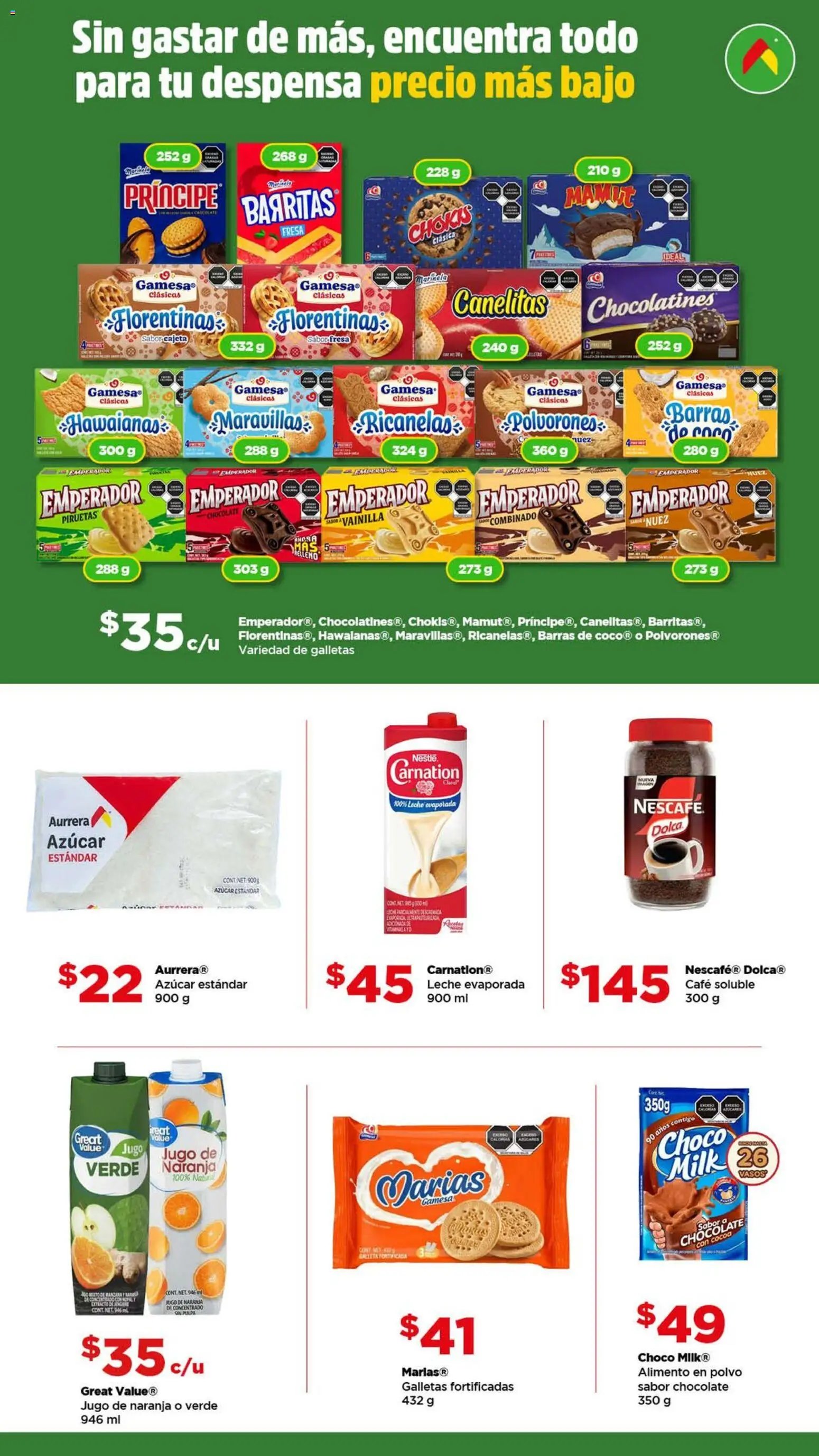Bodega Aurrerá oferta desde 03/06/2026 Bodega Aurrerá folleto Lléna tu bolsa con más productos