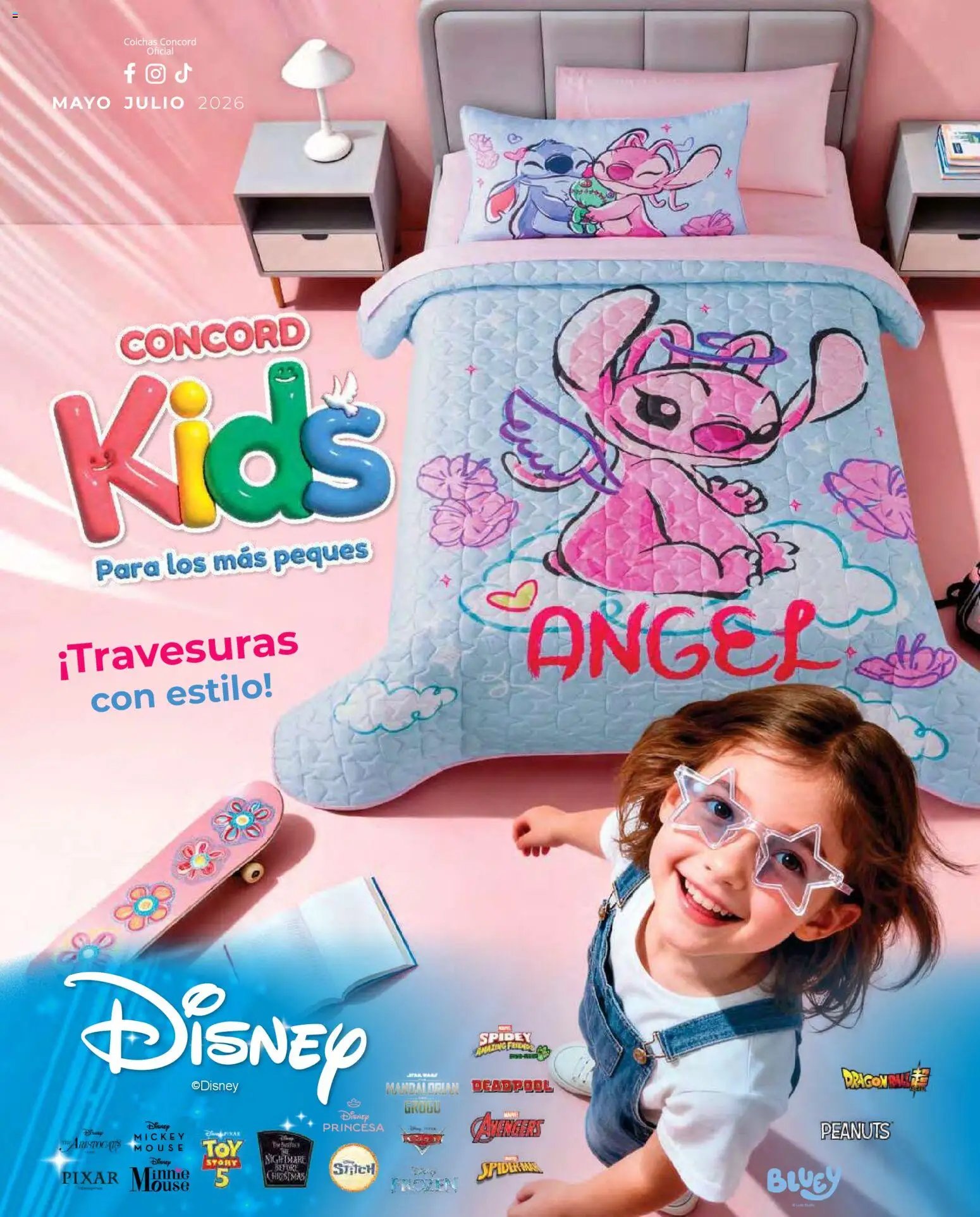 Colchas Concord oferta desde 01/05/2026 Colchas Concord catálogo Kids