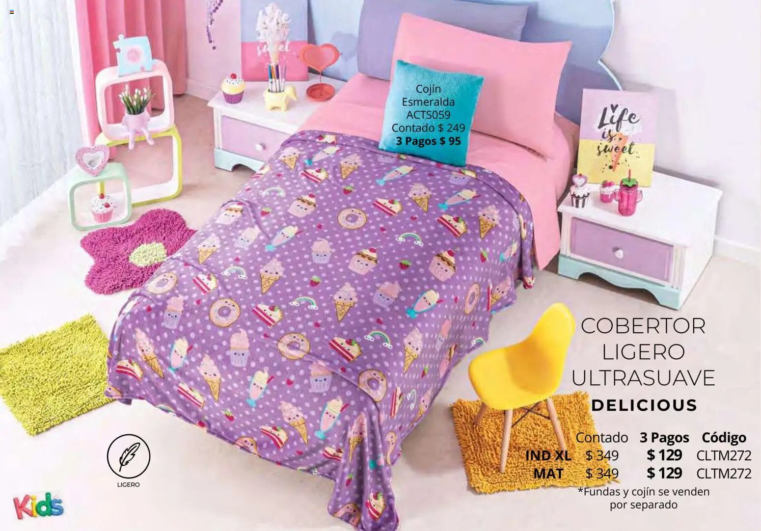 Colchas Concord oferta desde 01/05/2026 Colchas Concord catálogo Kids