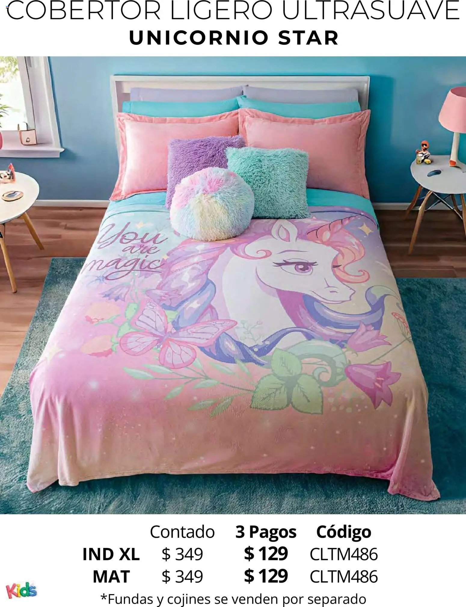Colchas Concord oferta desde 01/05/2026 Colchas Concord catálogo Kids