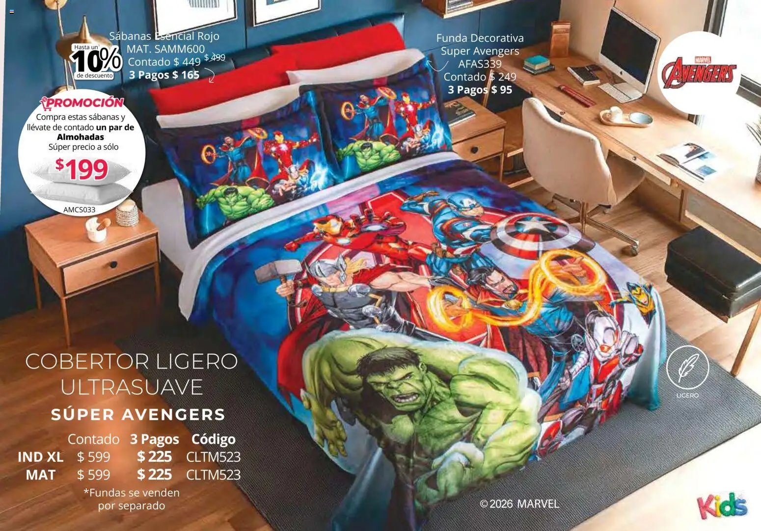 Colchas Concord oferta desde 01/05/2026 Colchas Concord catálogo Kids