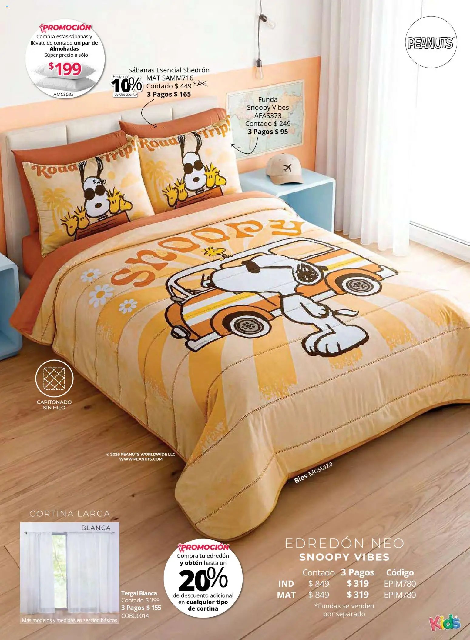 Colchas Concord oferta desde 01/05/2026 Colchas Concord catálogo Kids