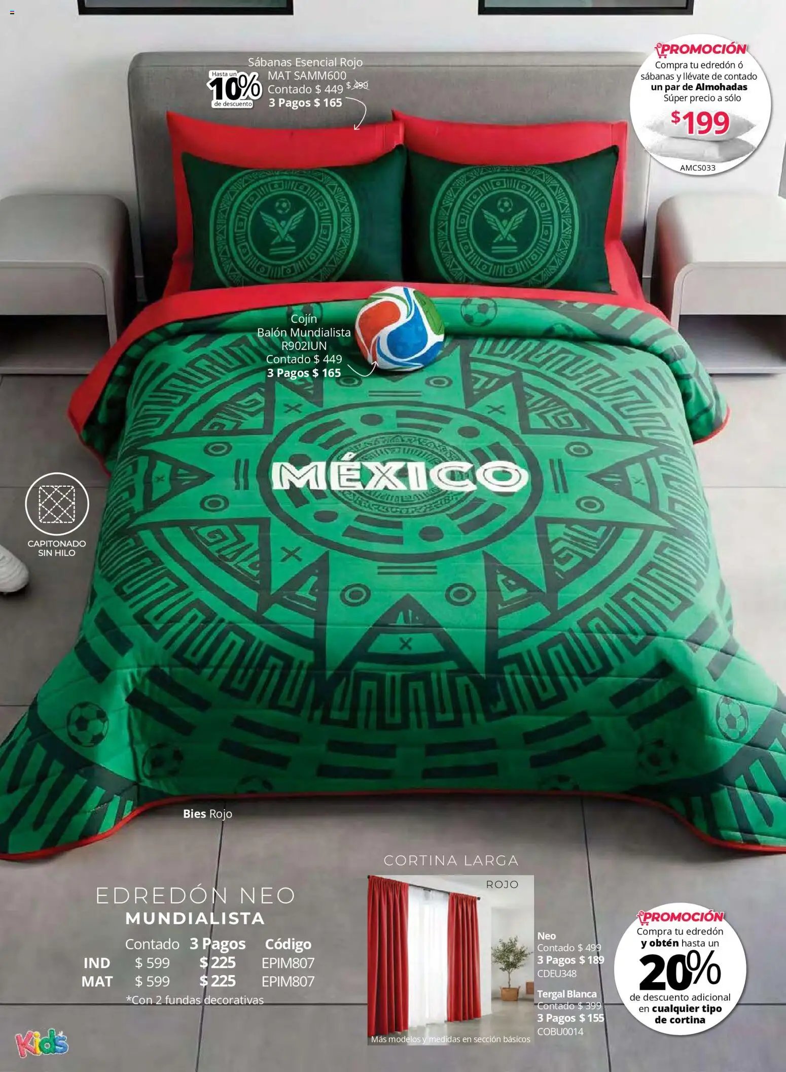 Colchas Concord oferta desde 01/05/2026 Colchas Concord catálogo Kids