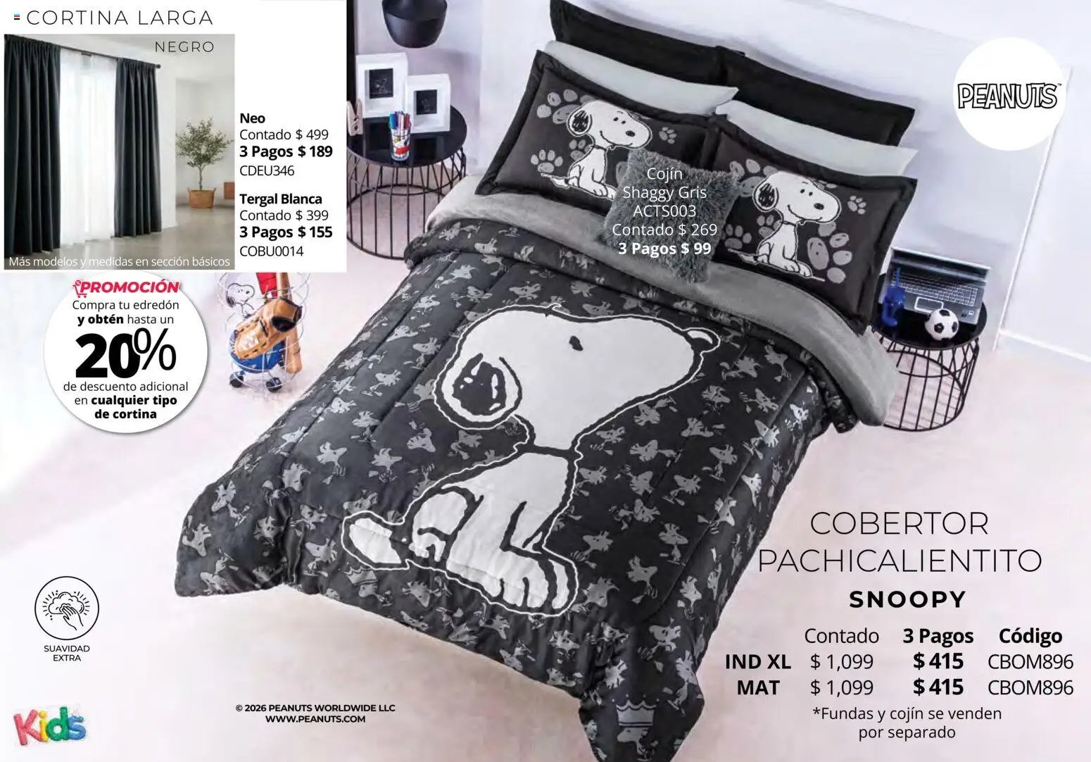 Colchas Concord oferta desde 01/05/2026 Colchas Concord catálogo Kids