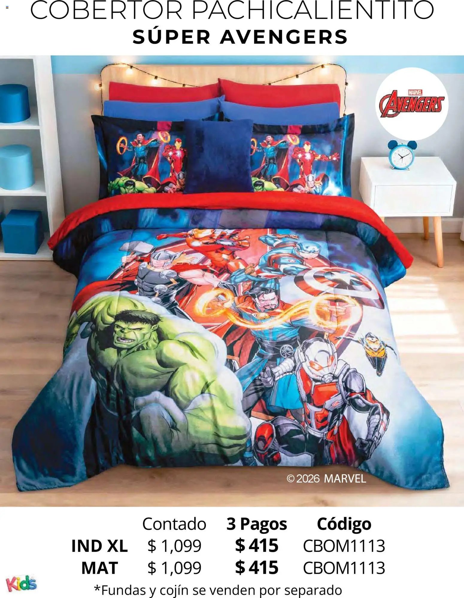 Colchas Concord oferta desde 01/05/2026 Colchas Concord catálogo Kids