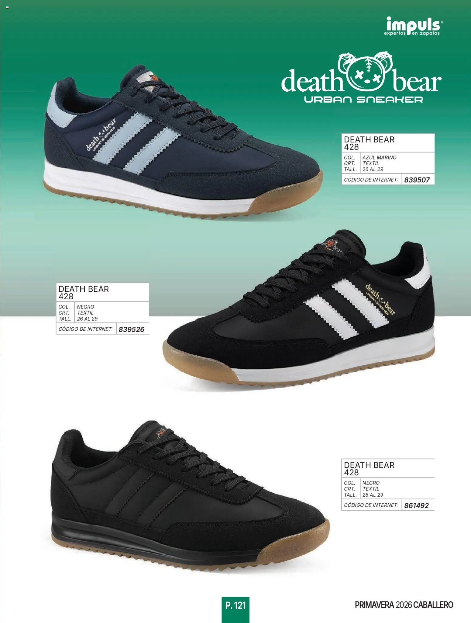 Impuls oferta desde 01/01/2026 Catálogo Caballero