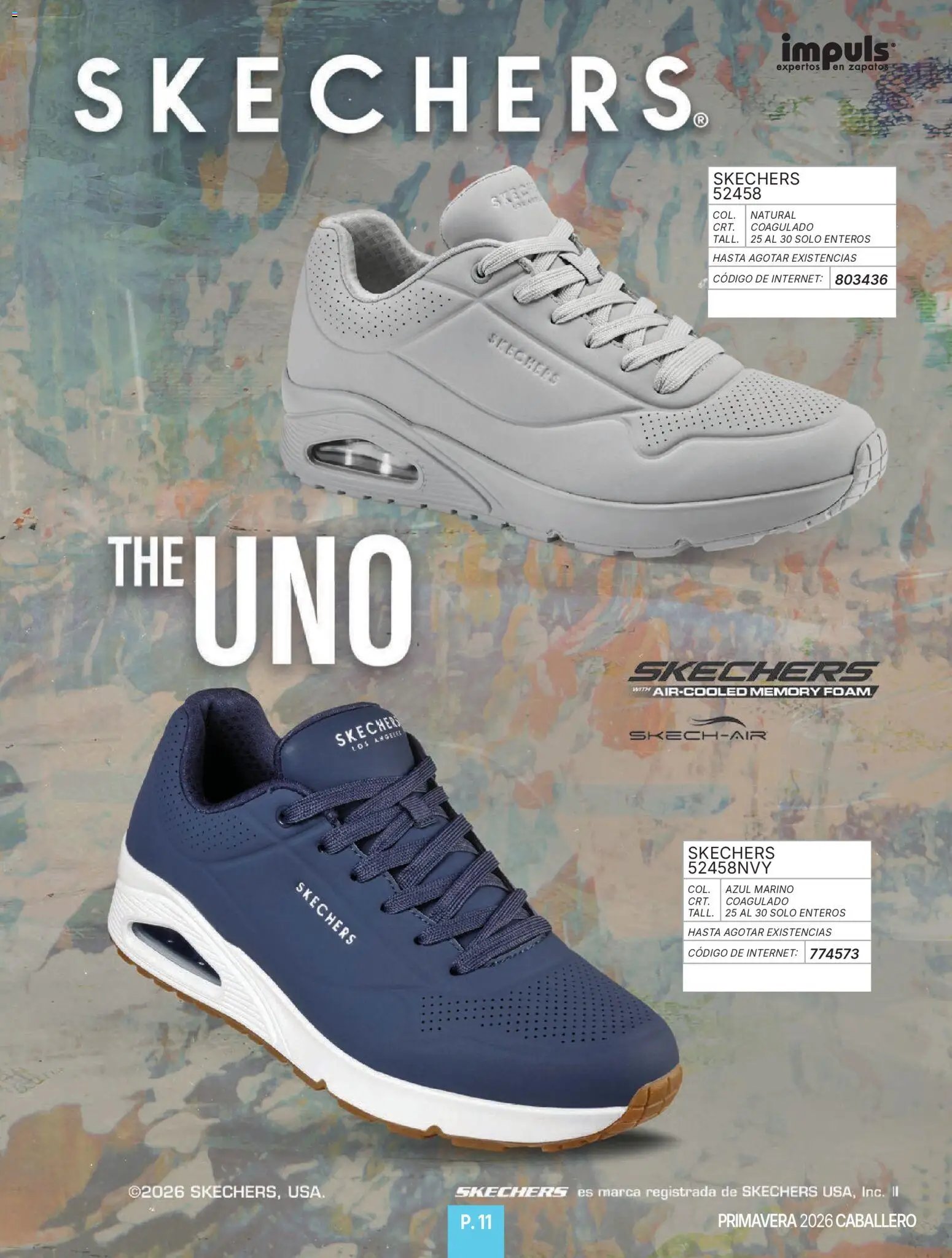 Impuls oferta desde 01/01/2026 Catálogo Caballero