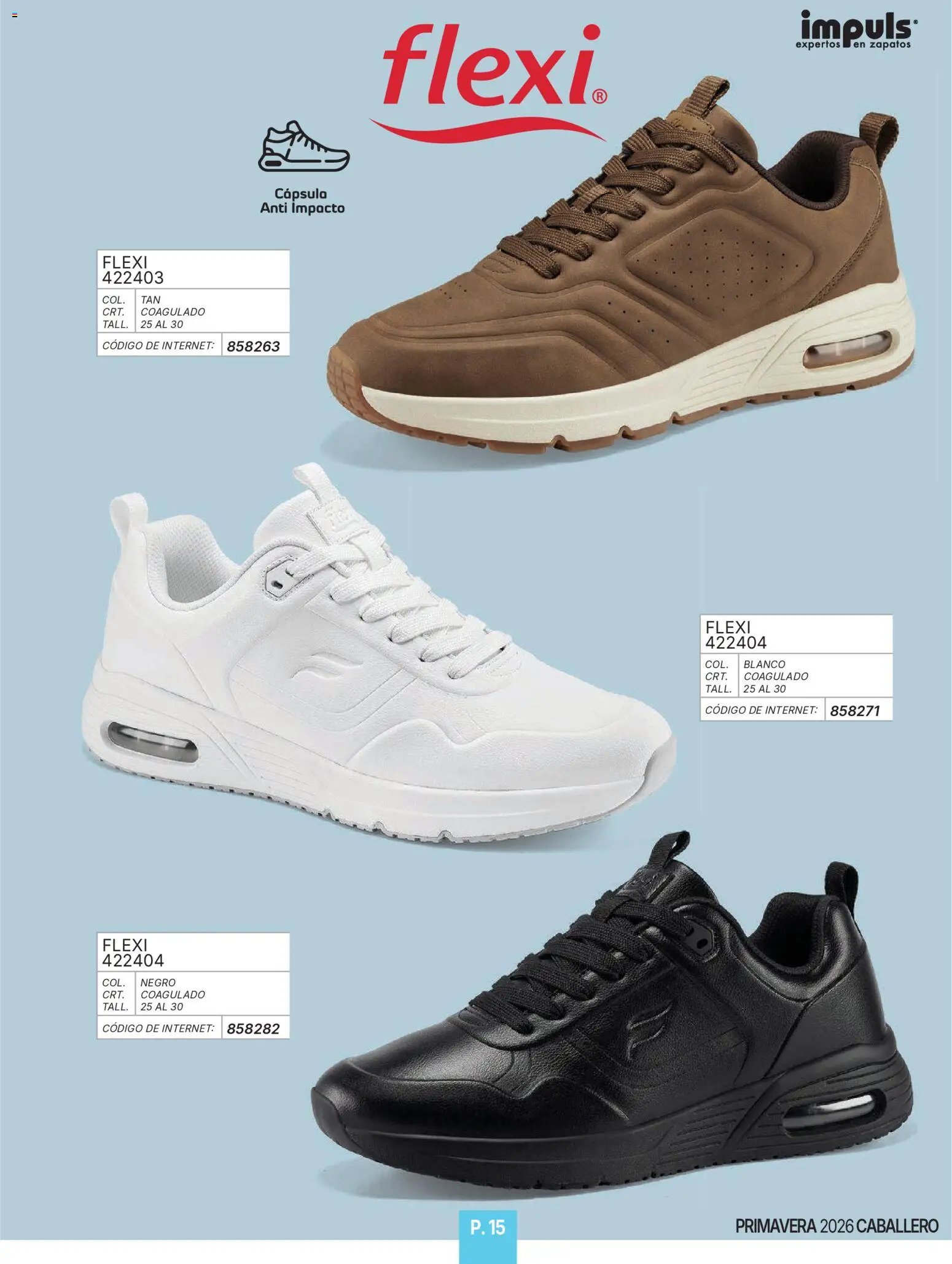 Impuls oferta desde 01/01/2026 Catálogo Caballero
