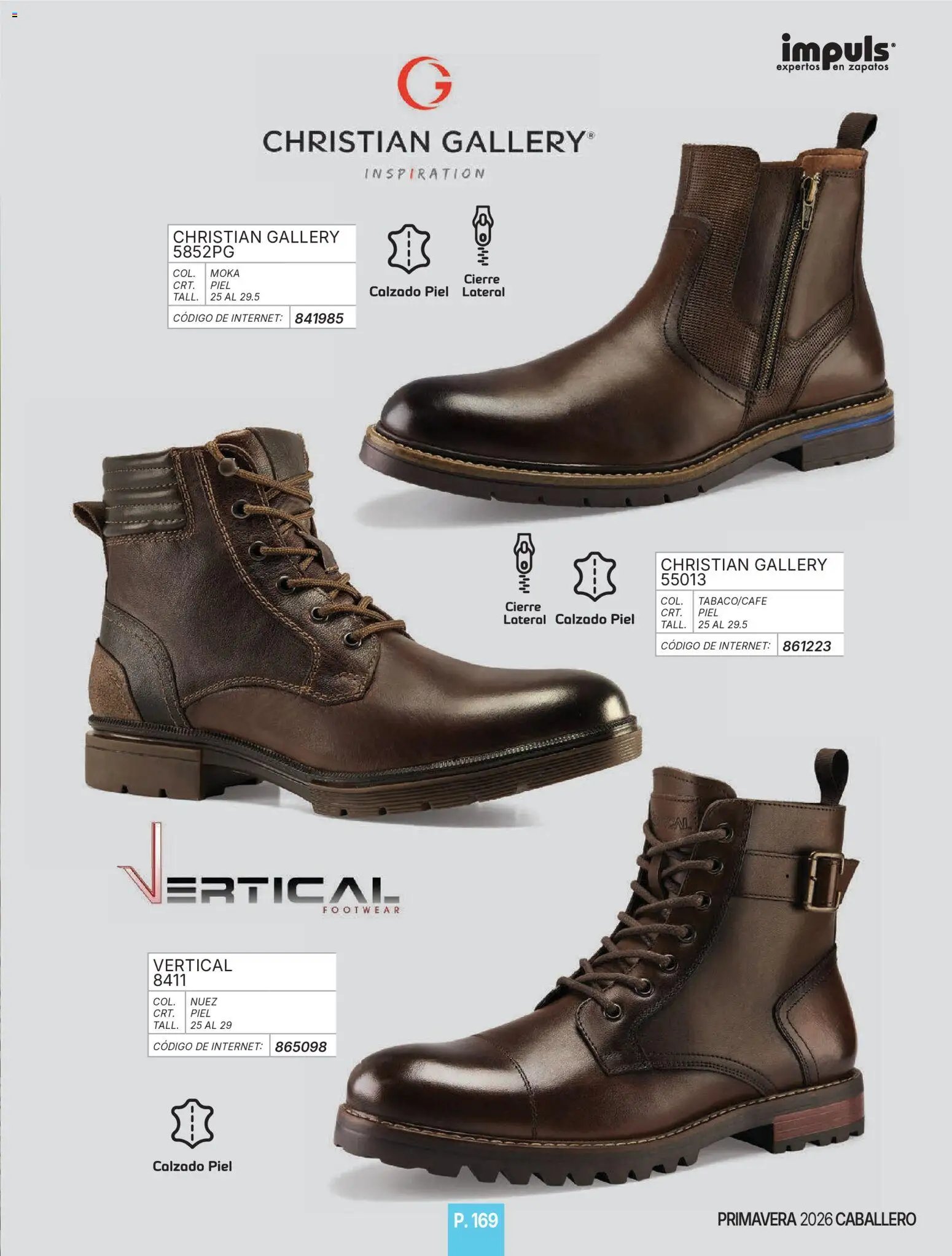 Impuls oferta desde 01/01/2026 Catálogo Caballero