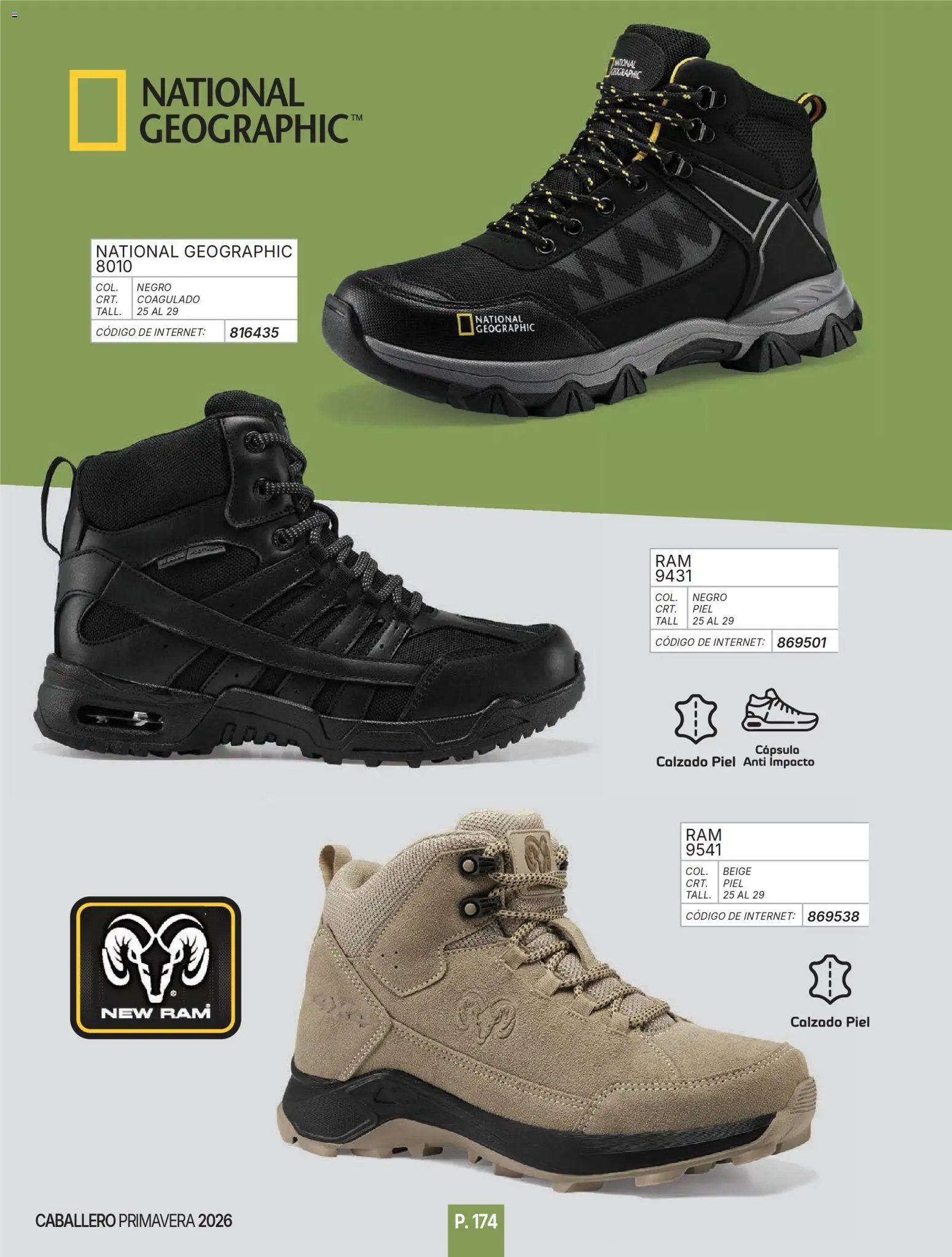 Impuls oferta desde 01/01/2026 Catálogo Caballero