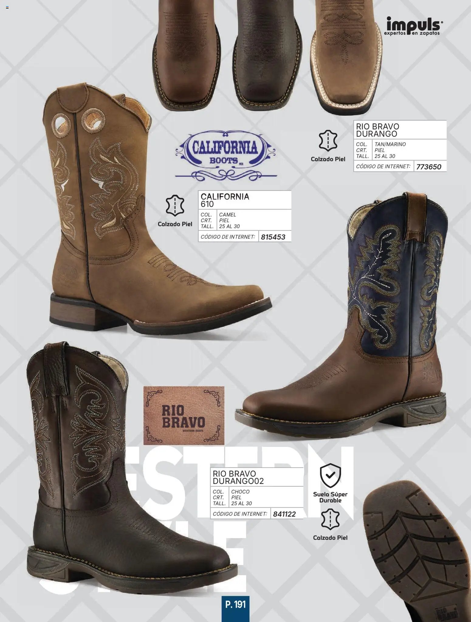 Impuls oferta desde 01/01/2026 Catálogo Caballero