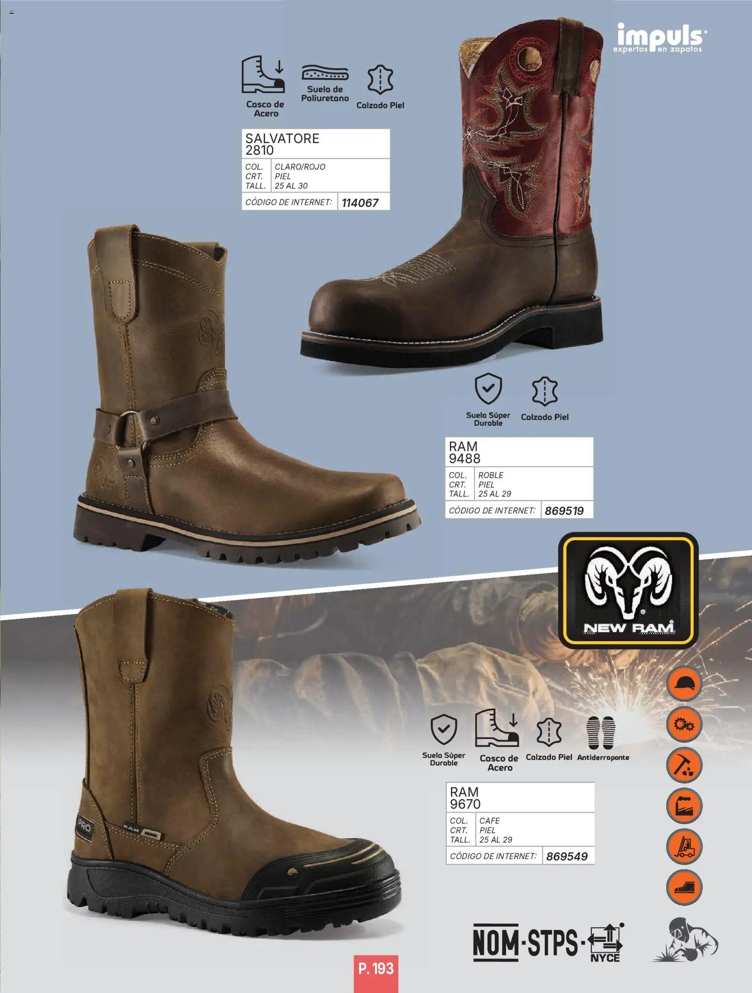 Impuls oferta desde 01/01/2026 Catálogo Caballero