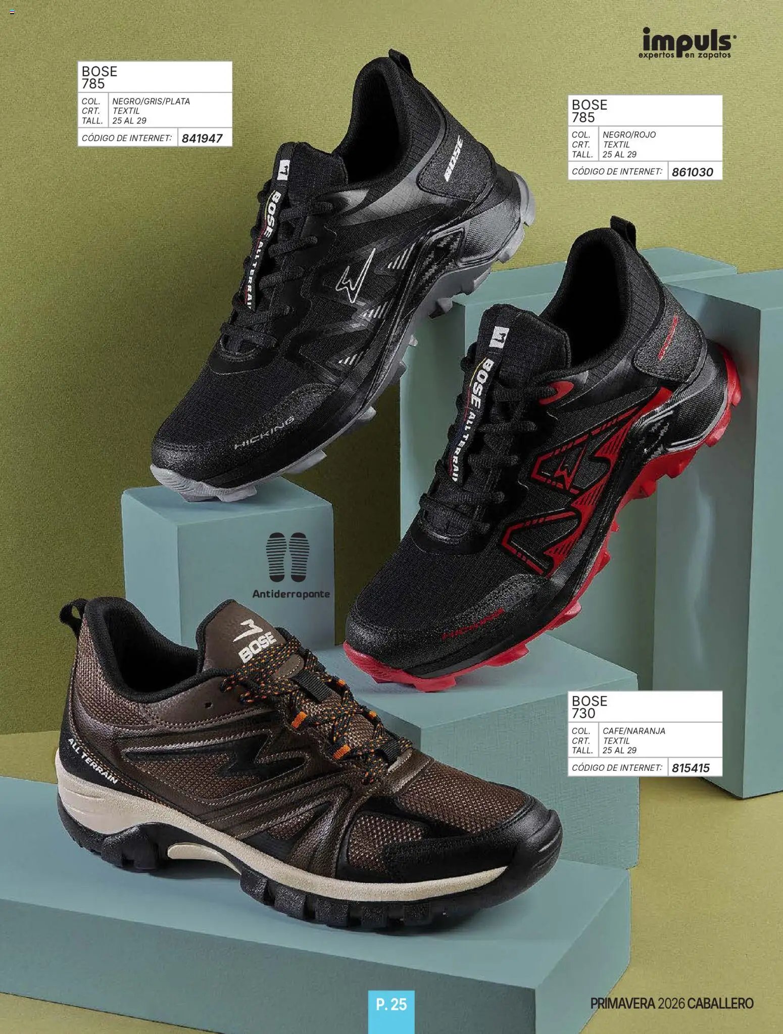 Impuls oferta desde 01/01/2026 Catálogo Caballero