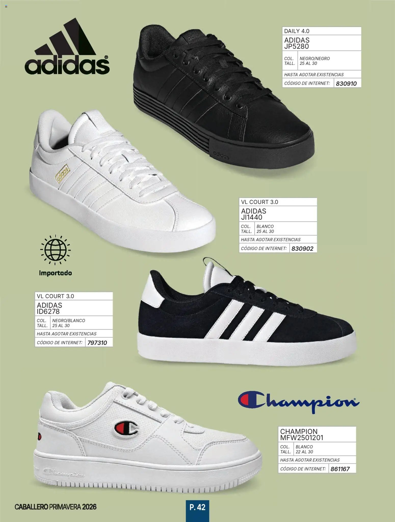 Impuls oferta desde 01/01/2026 Catálogo Caballero