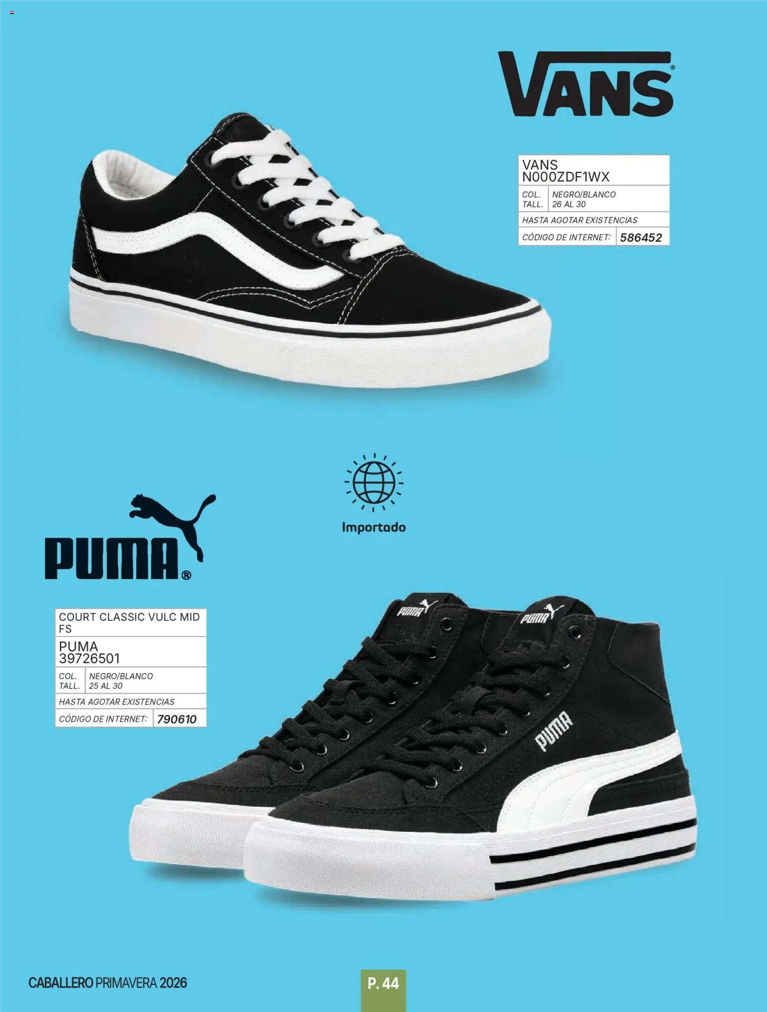 Impuls oferta desde 01/01/2026 Catálogo Caballero