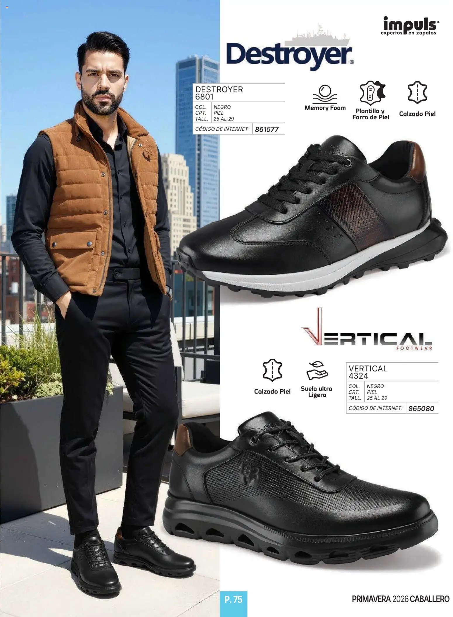 Impuls oferta desde 01/01/2026 Catálogo Caballero