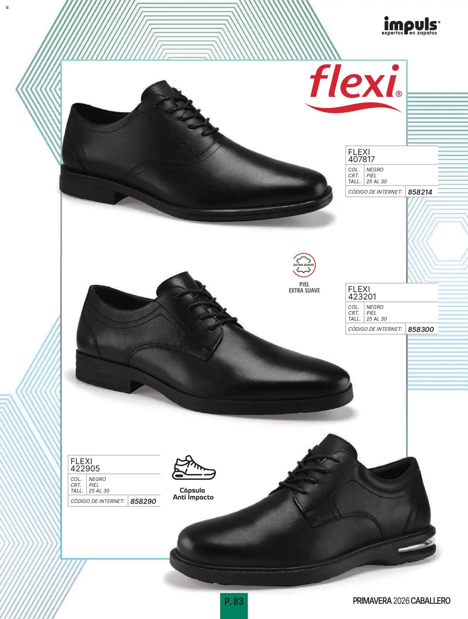 Impuls oferta desde 01/01/2026 Catálogo Caballero
