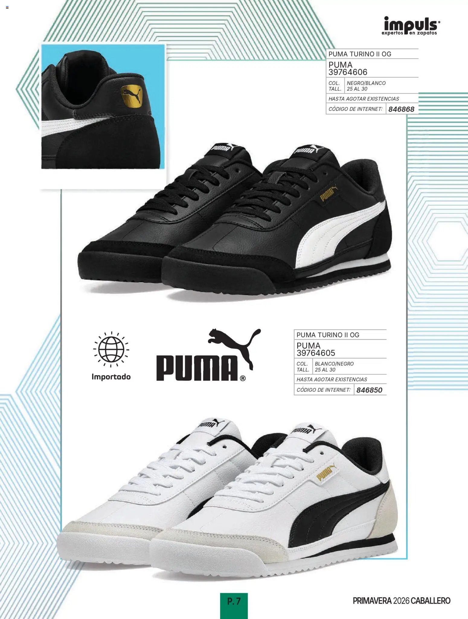 Impuls oferta desde 01/01/2026 Catálogo Caballero