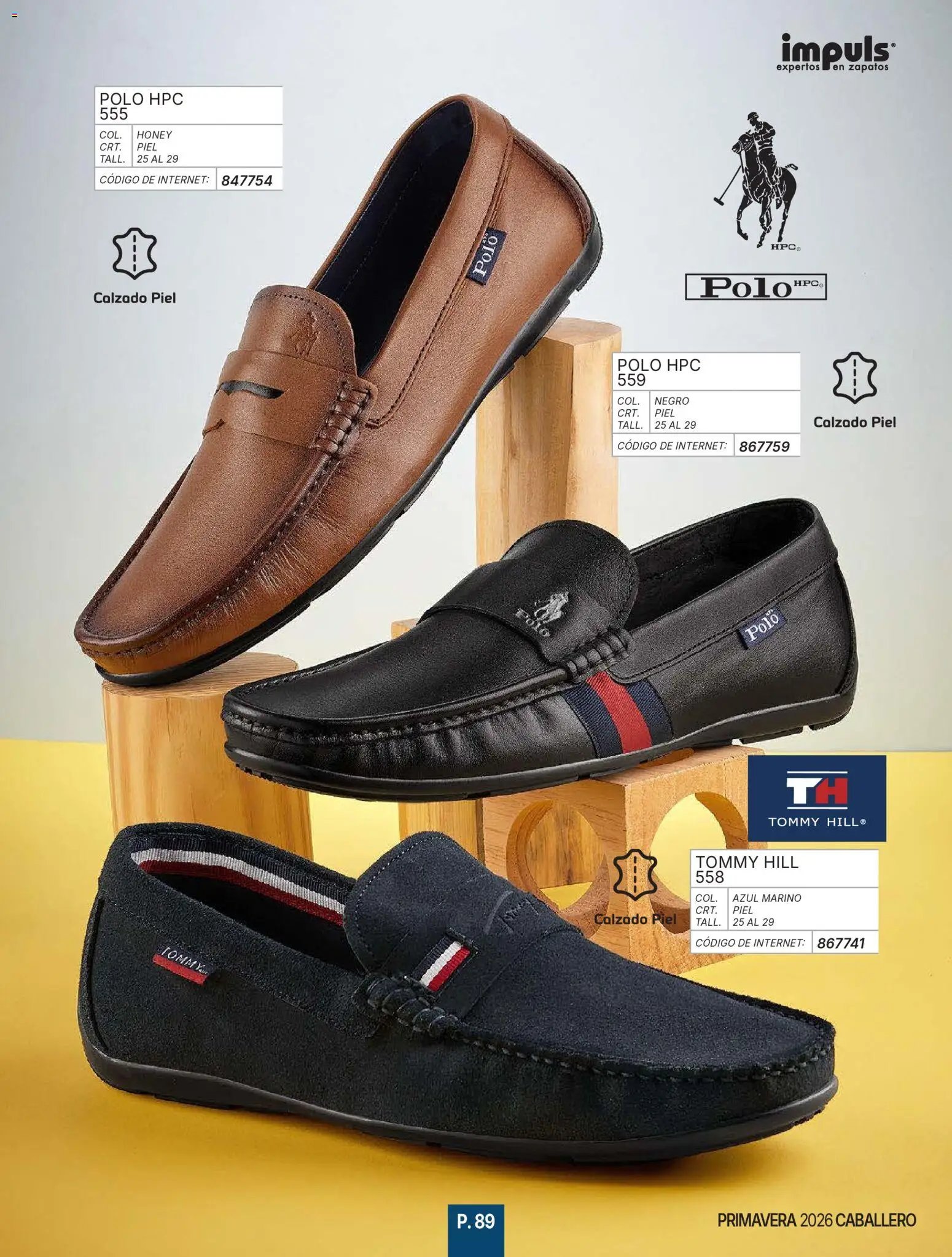 Impuls oferta desde 01/01/2026 Catálogo Caballero