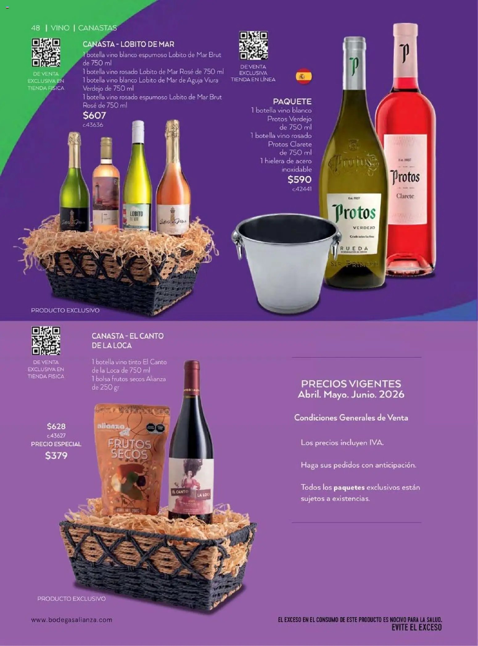 Bodegas Alianza oferta desde 01/04/2026 Bodegas Alianza catálogo