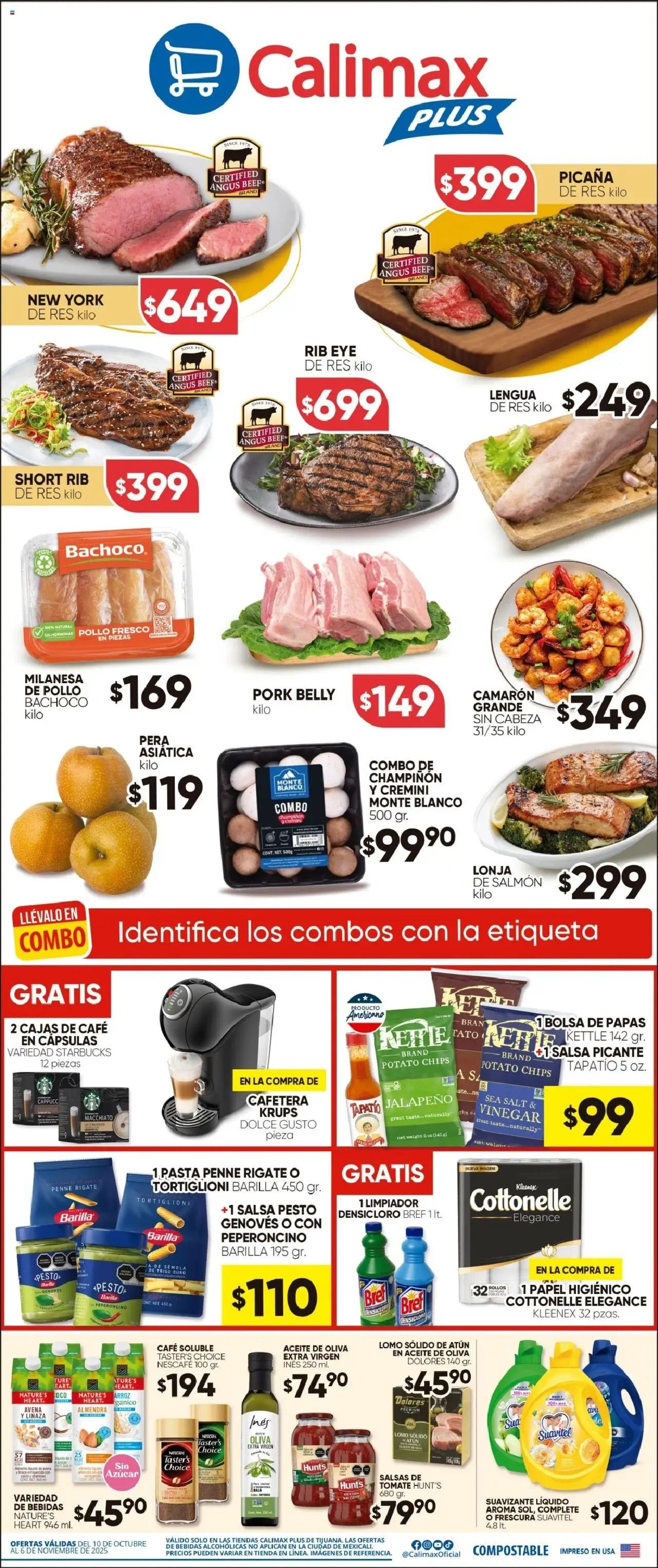 Calimax oferta desde 10/10/2025 Folleto Calimax Plus (2025-10-10 - 2026-11-06)