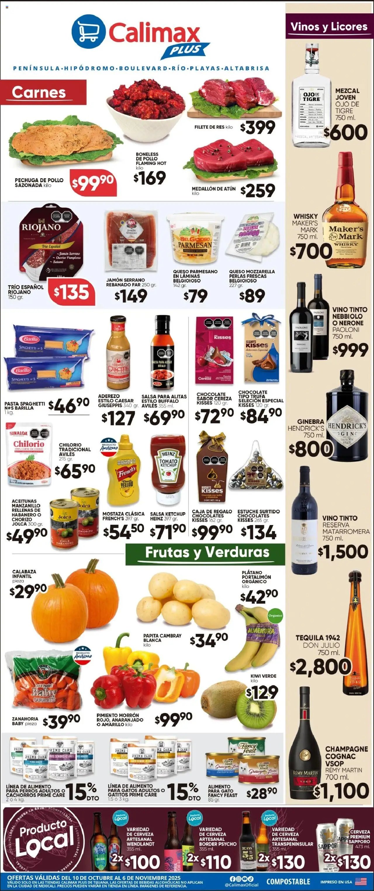 Calimax oferta desde 10/10/2025 Folleto Calimax Plus (2025-10-10 - 2026-11-06)