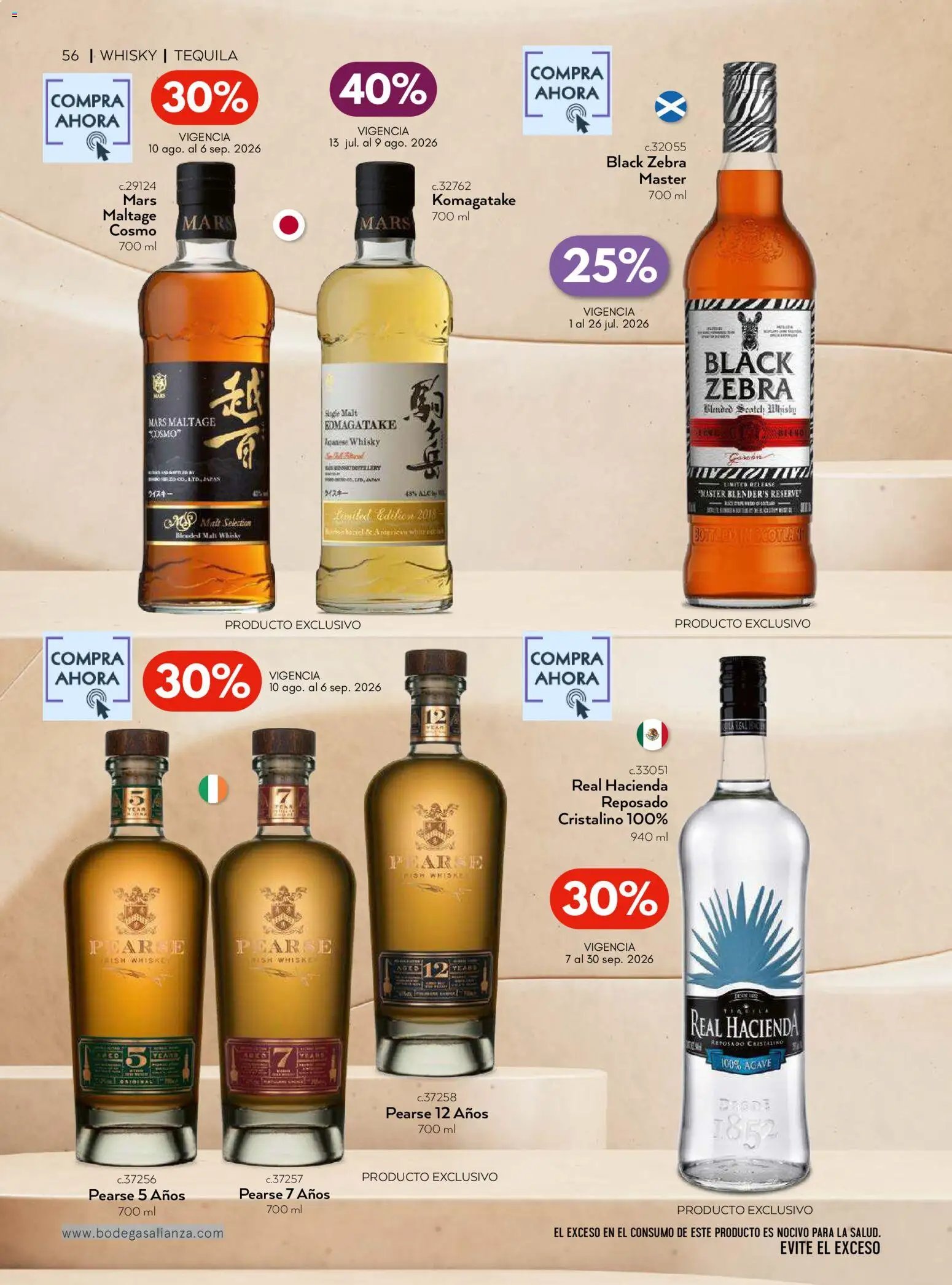Bodegas Alianza oferta desde 01/07/2026 Bodegas Alianza catálogo