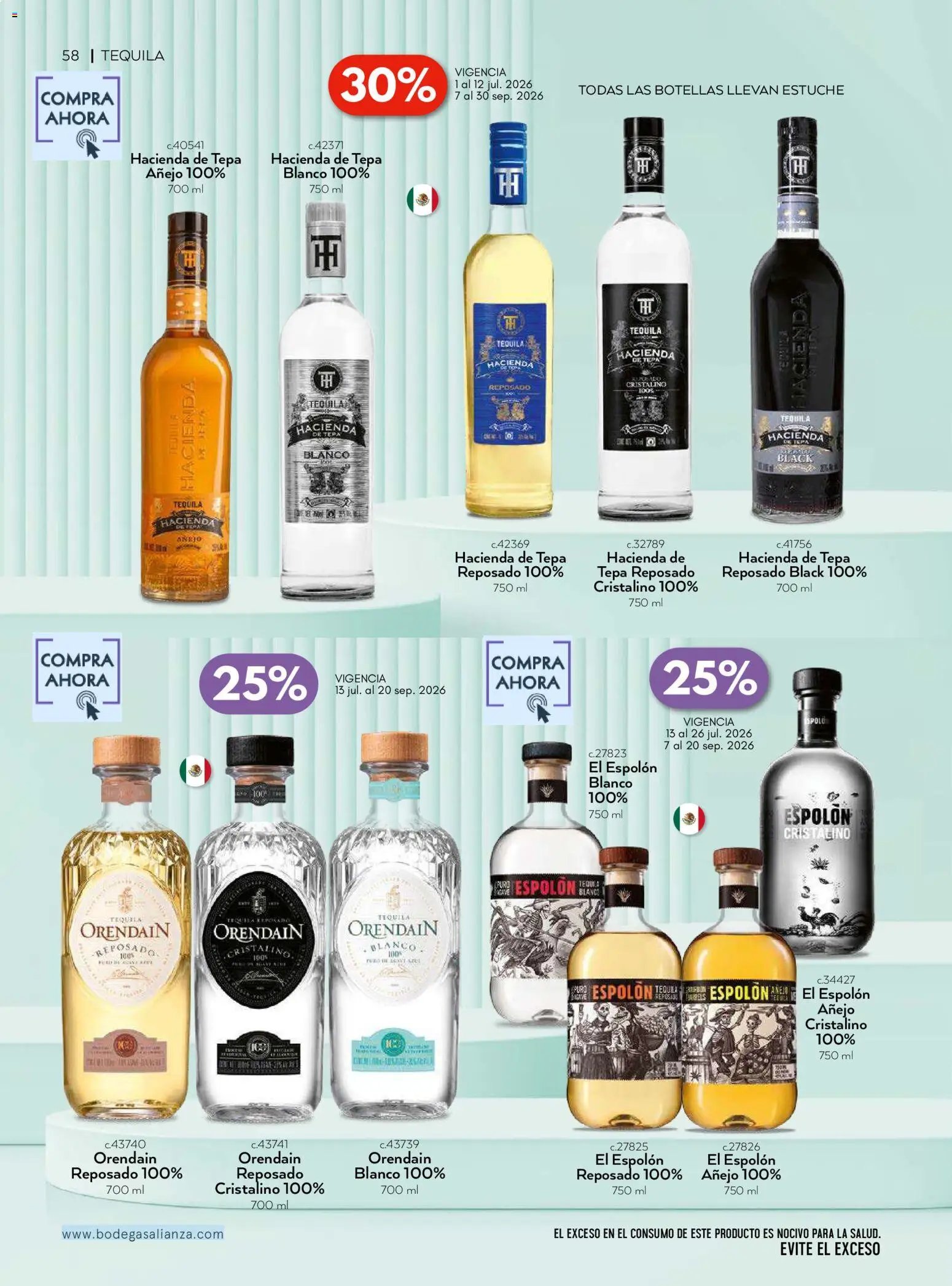 Bodegas Alianza oferta desde 01/07/2026 Bodegas Alianza catálogo