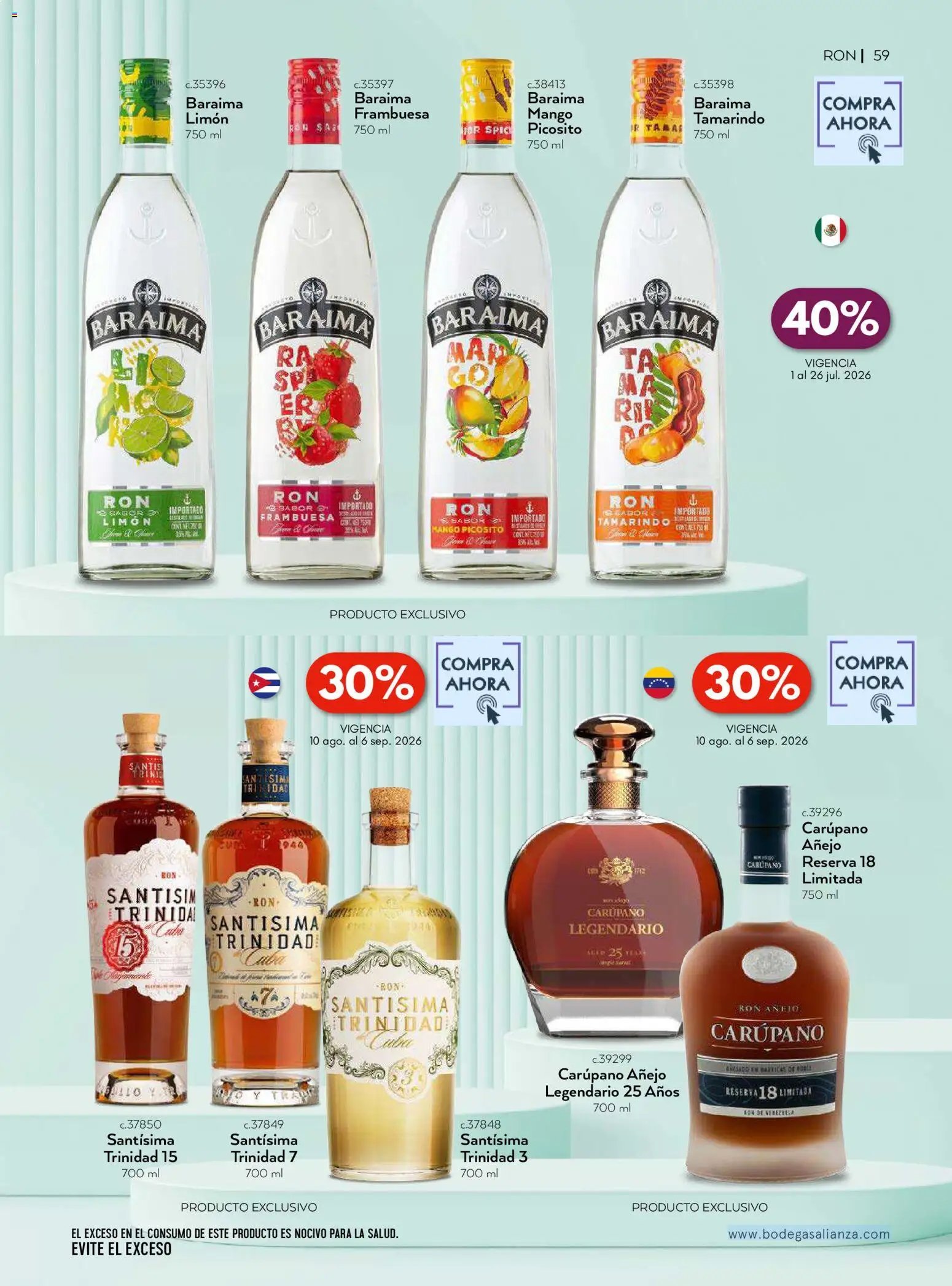 Bodegas Alianza oferta desde 01/07/2026 Bodegas Alianza catálogo