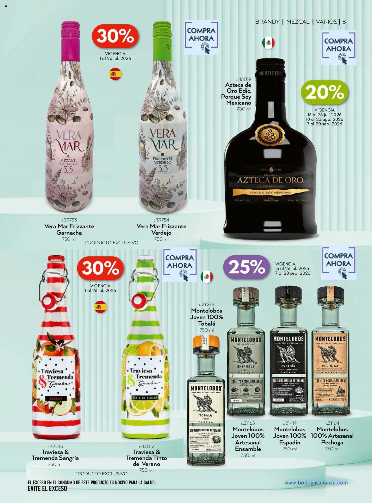 Bodegas Alianza oferta desde 01/07/2026 Bodegas Alianza catálogo