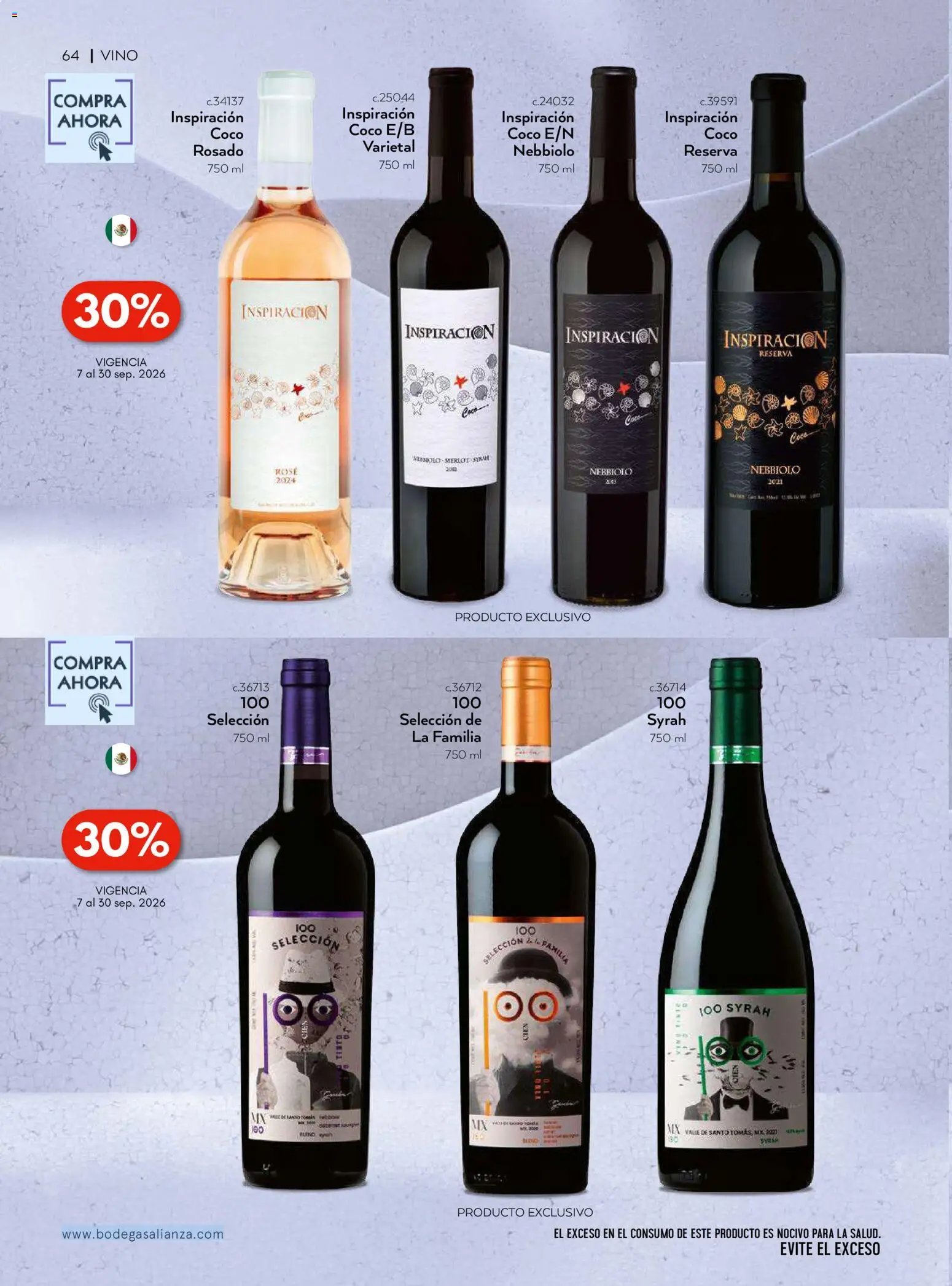 Bodegas Alianza oferta desde 01/07/2026 Bodegas Alianza catálogo