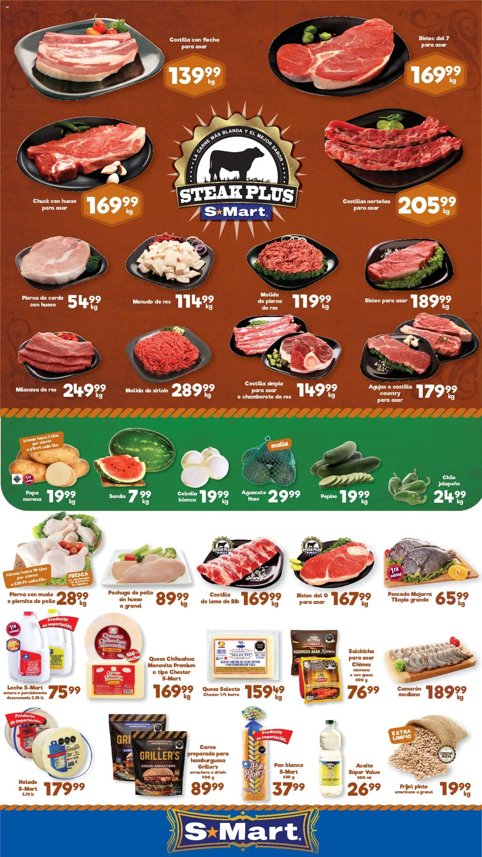 S-Mart oferta desde 03/07/2026 S-Mart folleto Nuevo Laredo