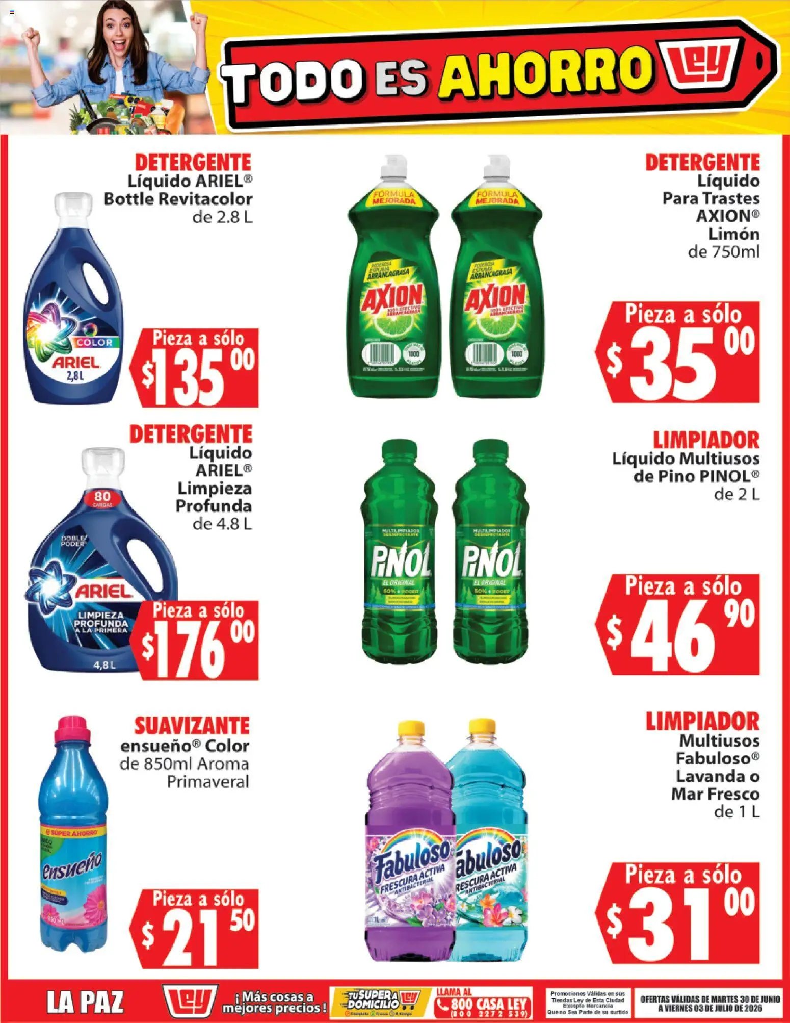 Casa Ley oferta desde 30/06/2026 Casa Ley folleto Todo es ahorro