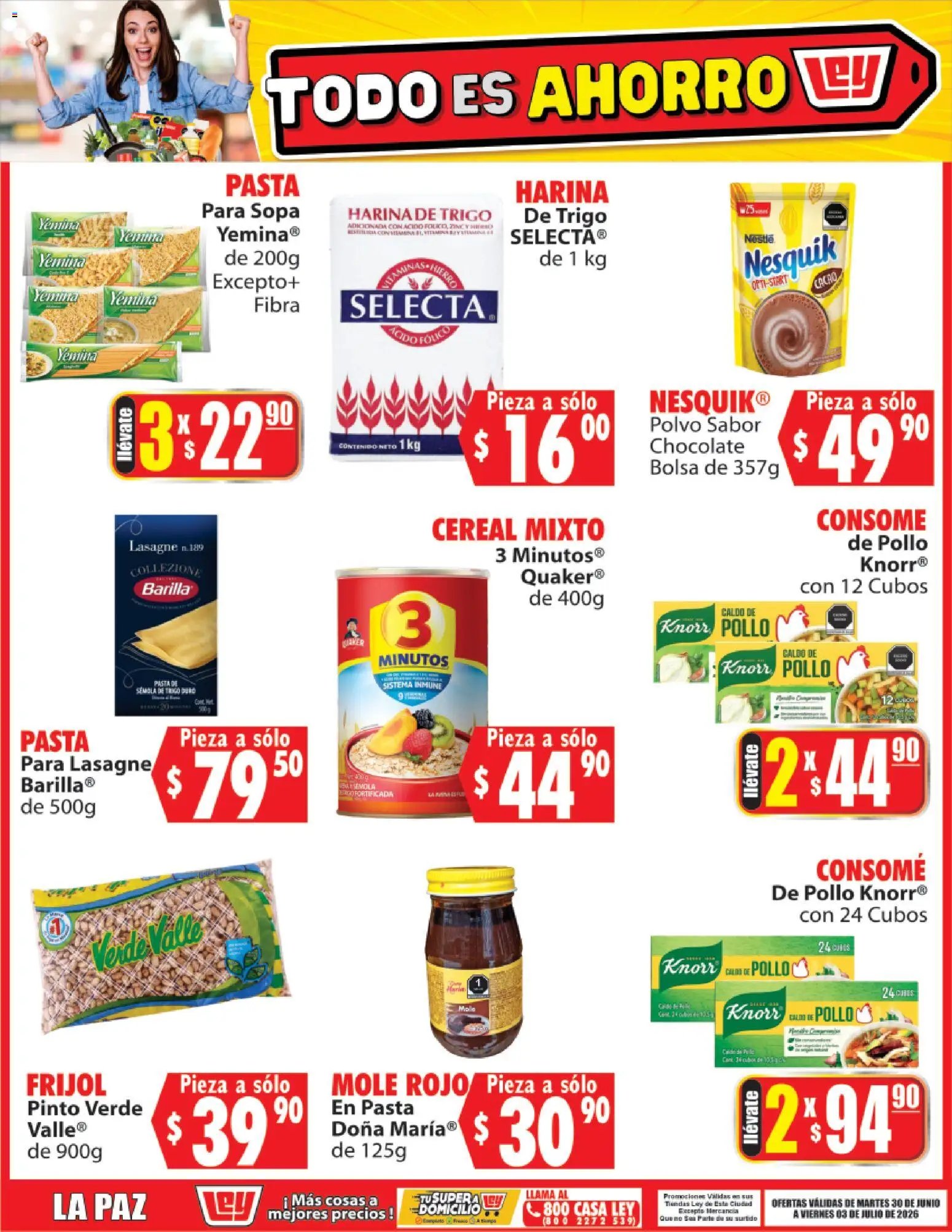 Casa Ley oferta desde 30/06/2026 Casa Ley folleto Todo es ahorro